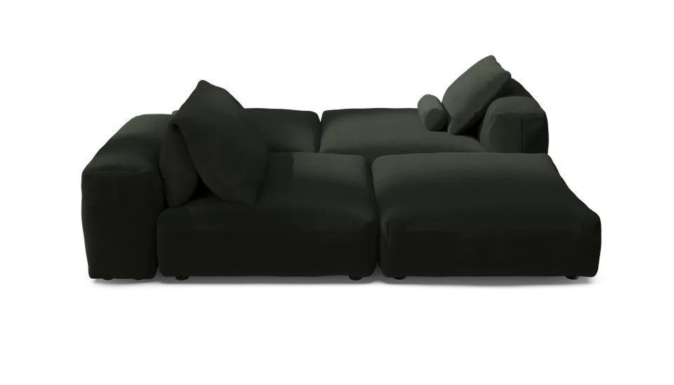 vetsak Set 08 Daybed divano Loop Mousse 6 posti