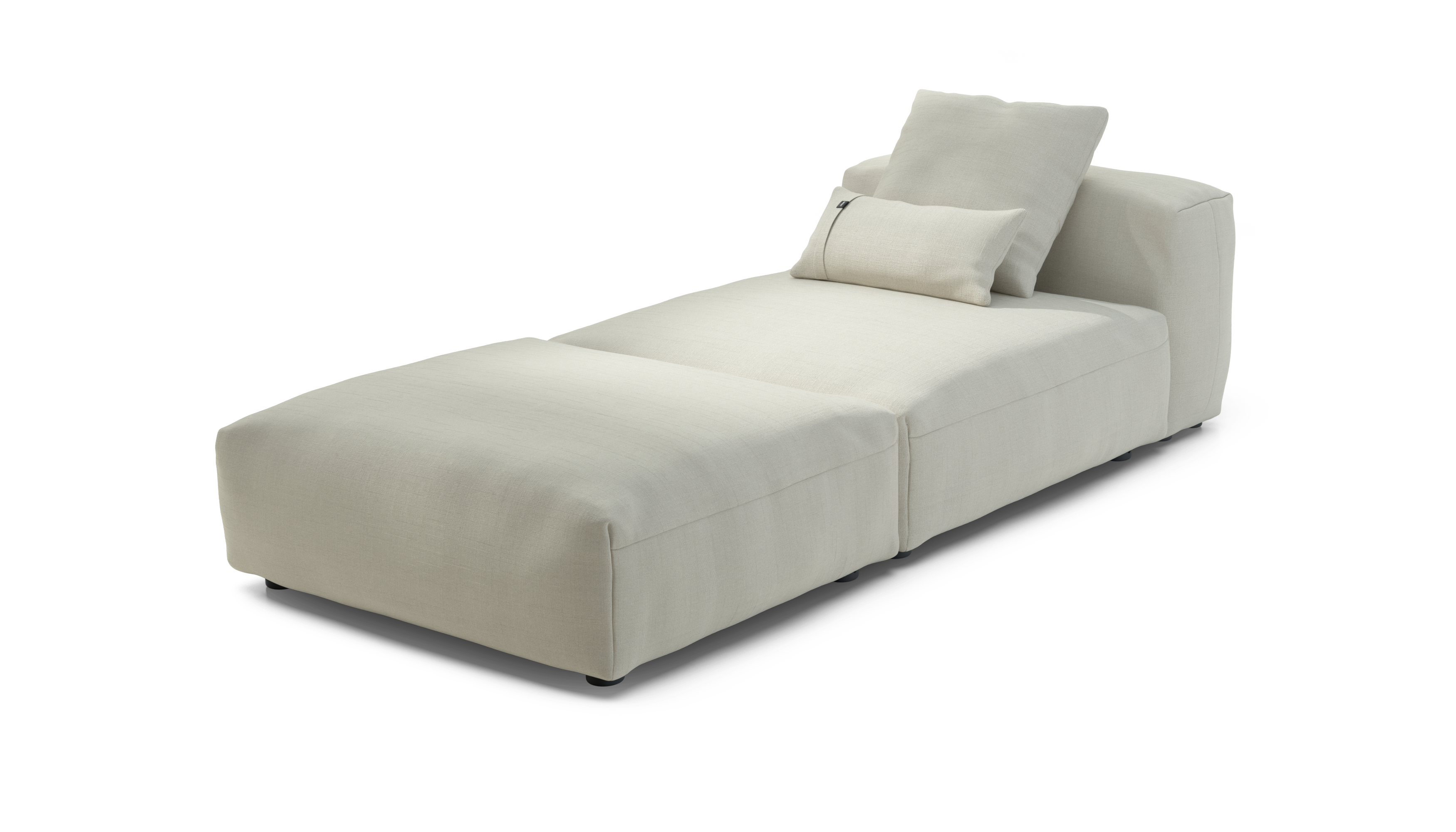 vetsak Set 07 Sun Lounger divano 2 posti crema