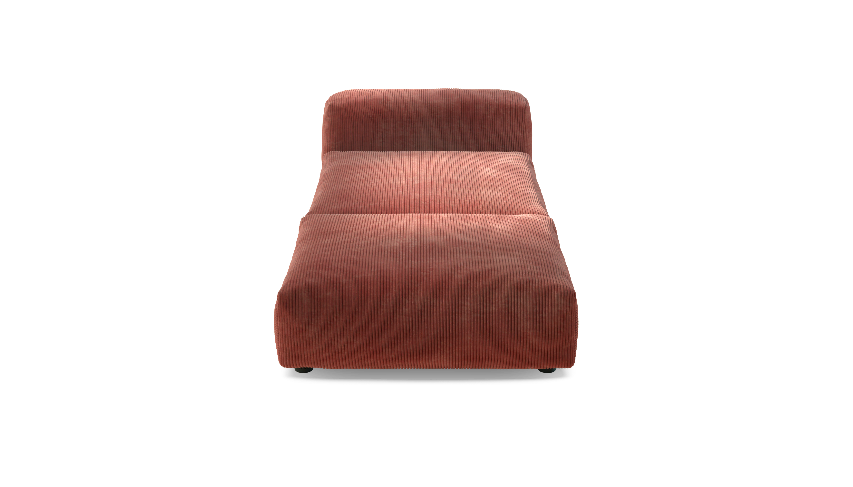 vetsak Sofa Set 07 Sun Lounger divano brick velluto