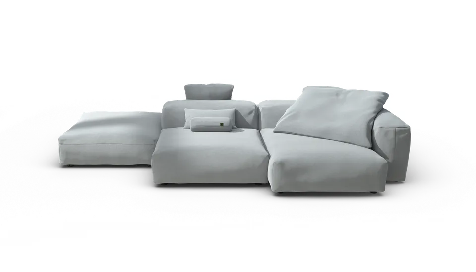 vetsak Sofa Set 09 The Island divano modulare turchese da esterno
