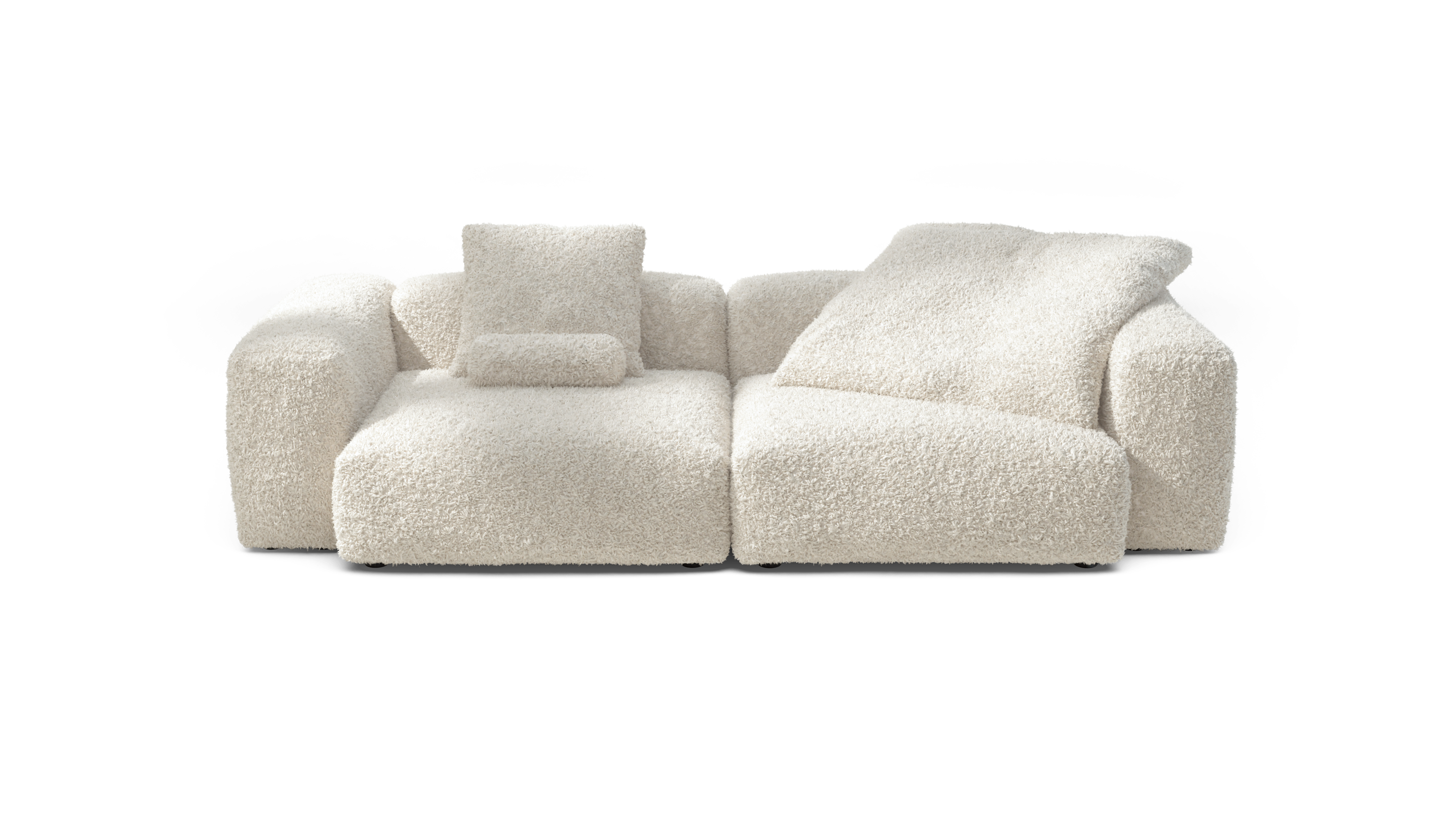 vetsak Sofa Set 02 Large divano crema grande