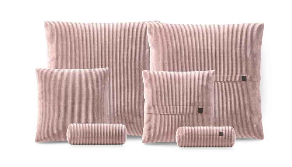 vetsak Pillow Set 3 set cuscini blossom velluto 6 pezzi