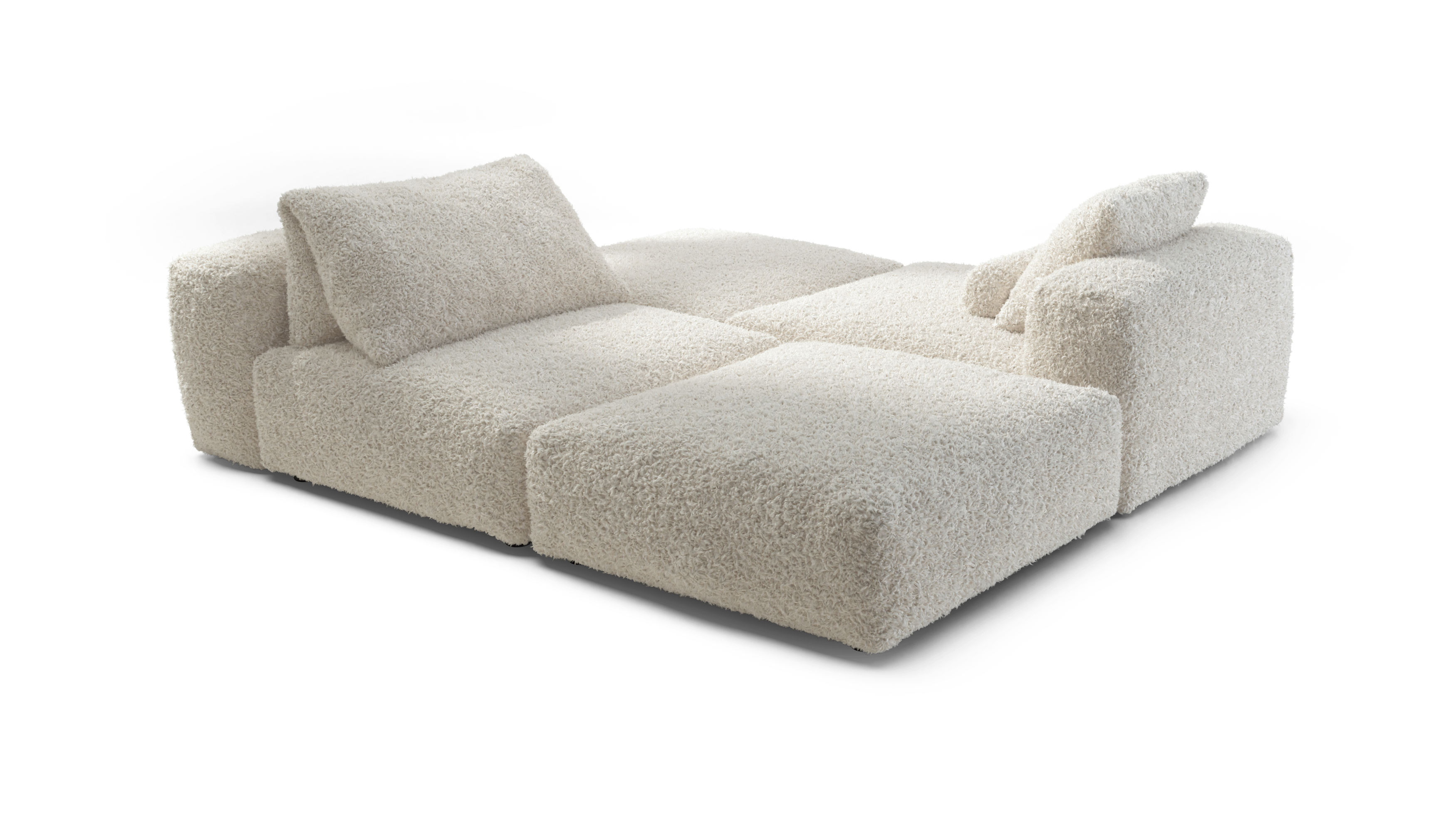 vetsak Sofa Set 08 Daybed divano modulare crema 210x241