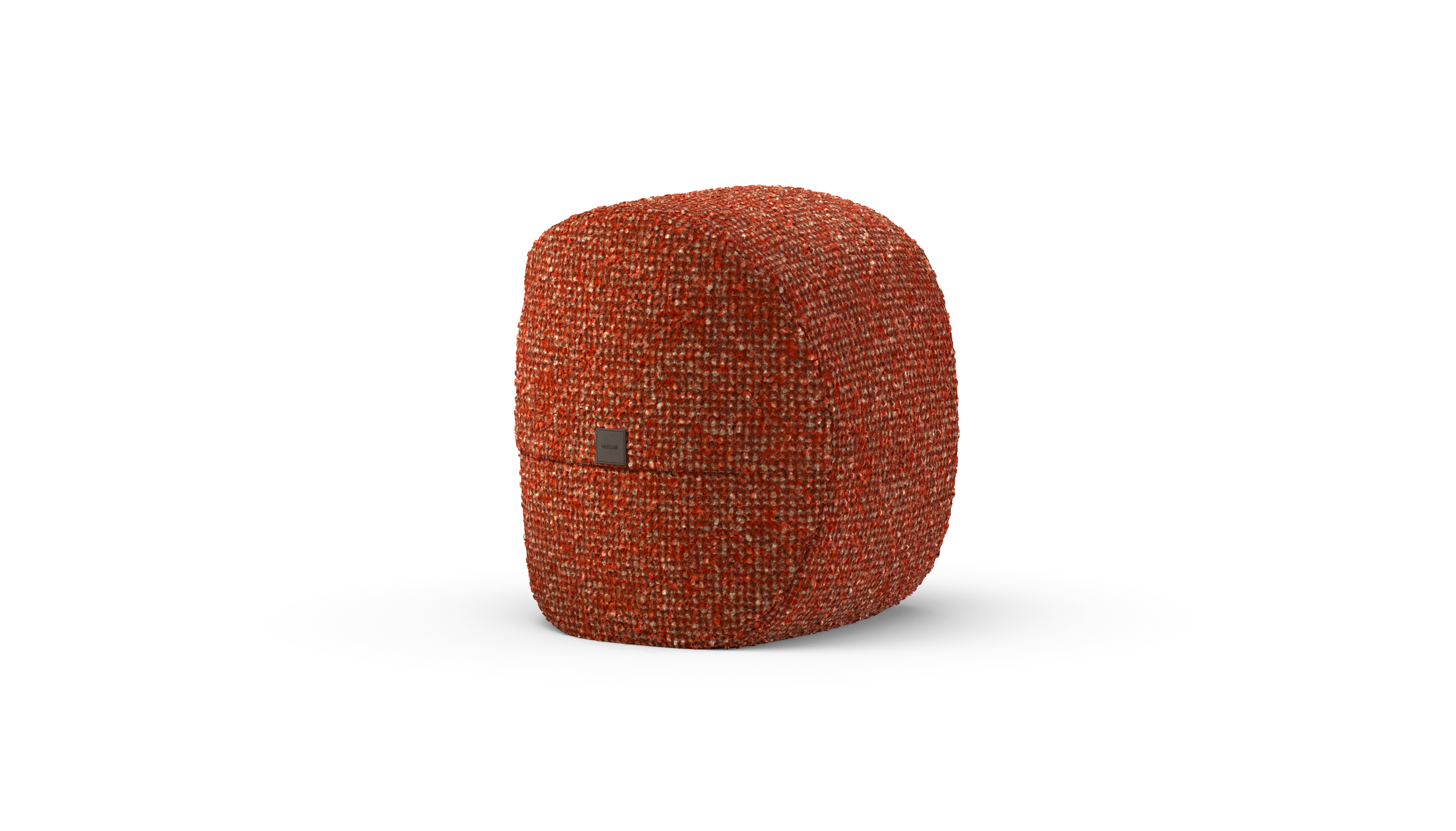 vetsak Footsak pouf poggiapiedi sienna in nub