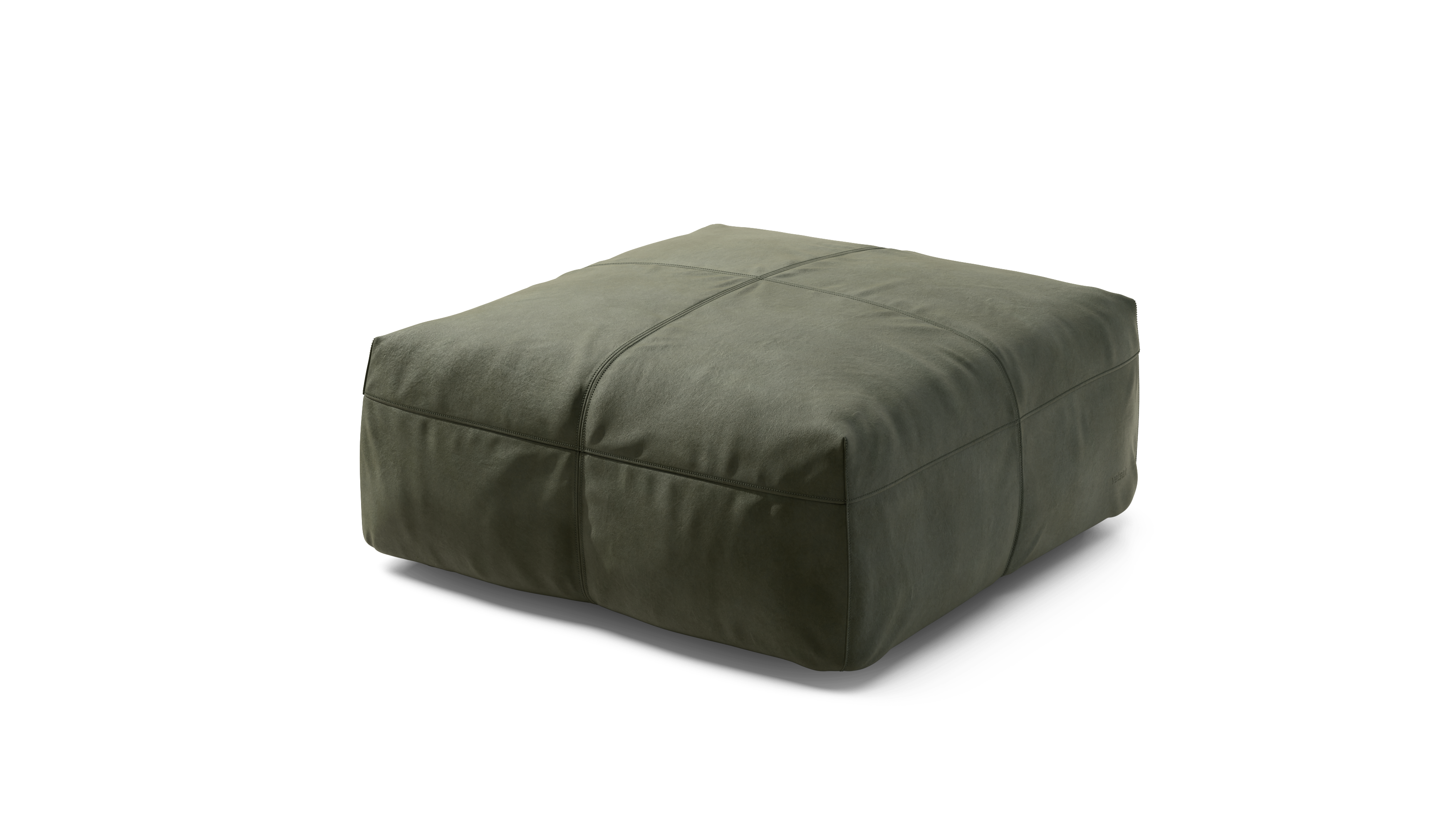 vetsak Cover Sofa Seat Medium fodera divano Leather Olive