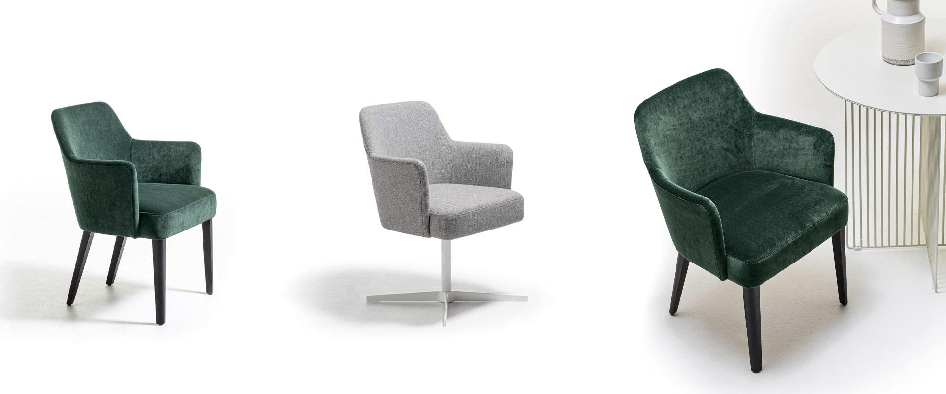 La Cividina Velour Easy poltroncina in velluto