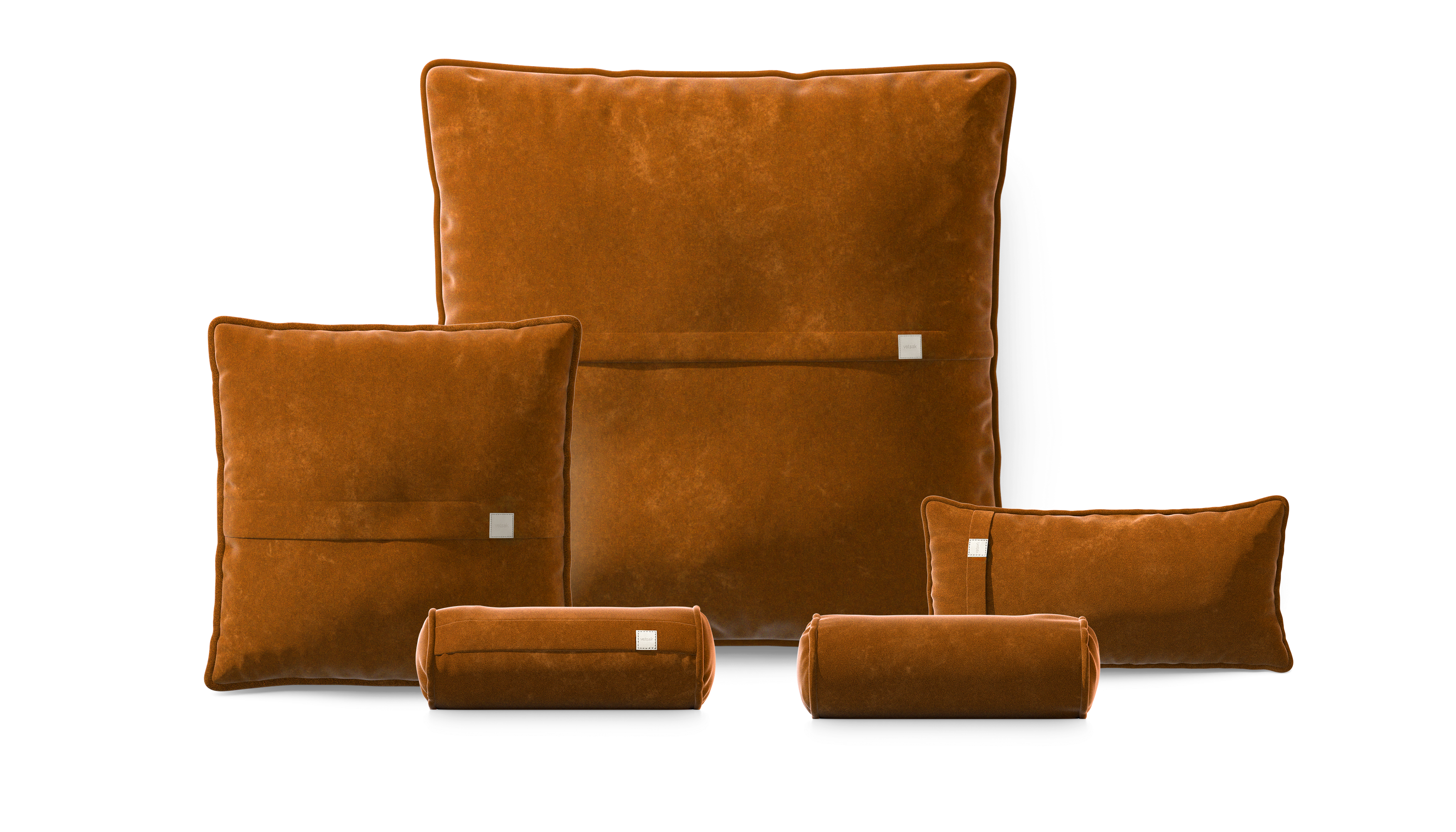 vetsak Pillow Set 4 set cuscini miele suave