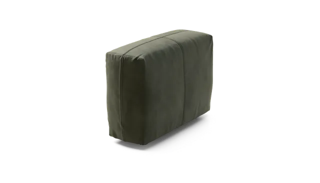 vetsak Sofa Side Medium modulo divano pelle oliva
