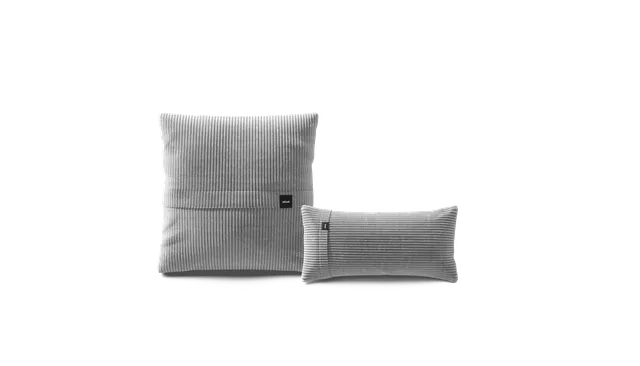 vetsak Pillow Set 1 set 2 cuscini velluto grigio chiaro