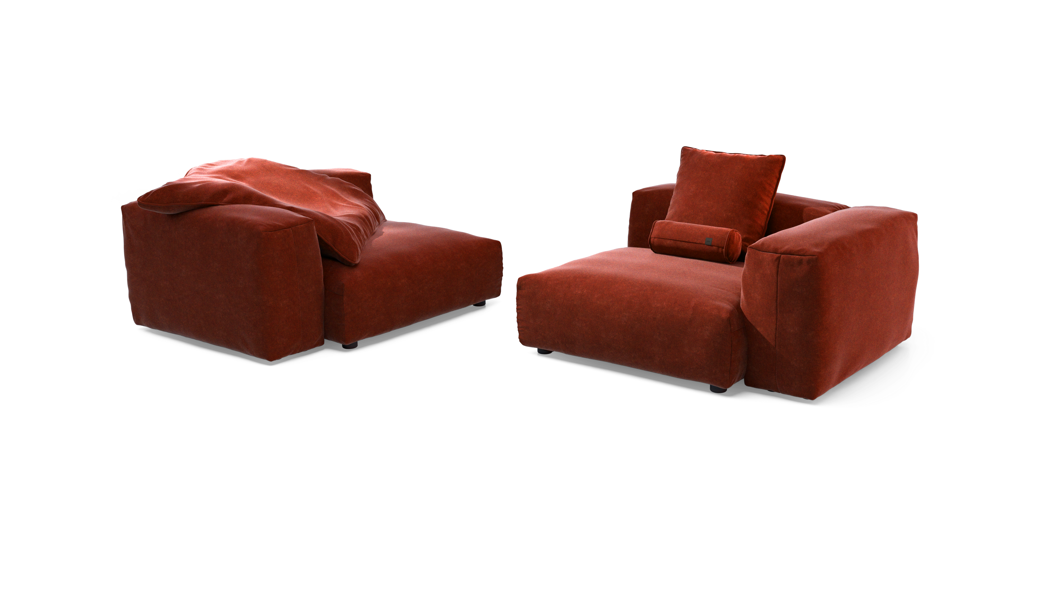 vetsak Sofa Set 02 Large divano zafferano modulare