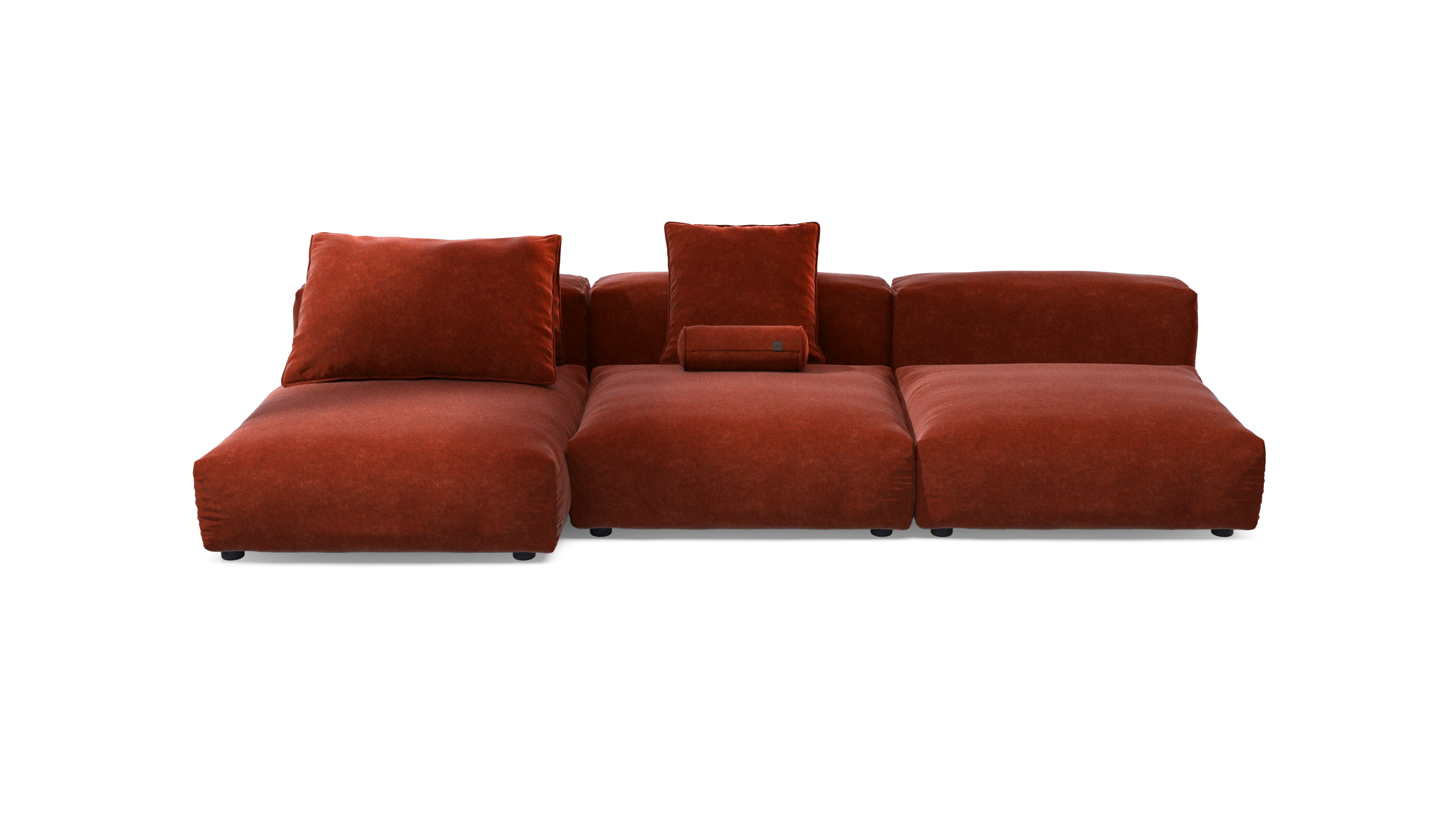 vetsak Sofa Set 04 divano modulare zafferano 315x136