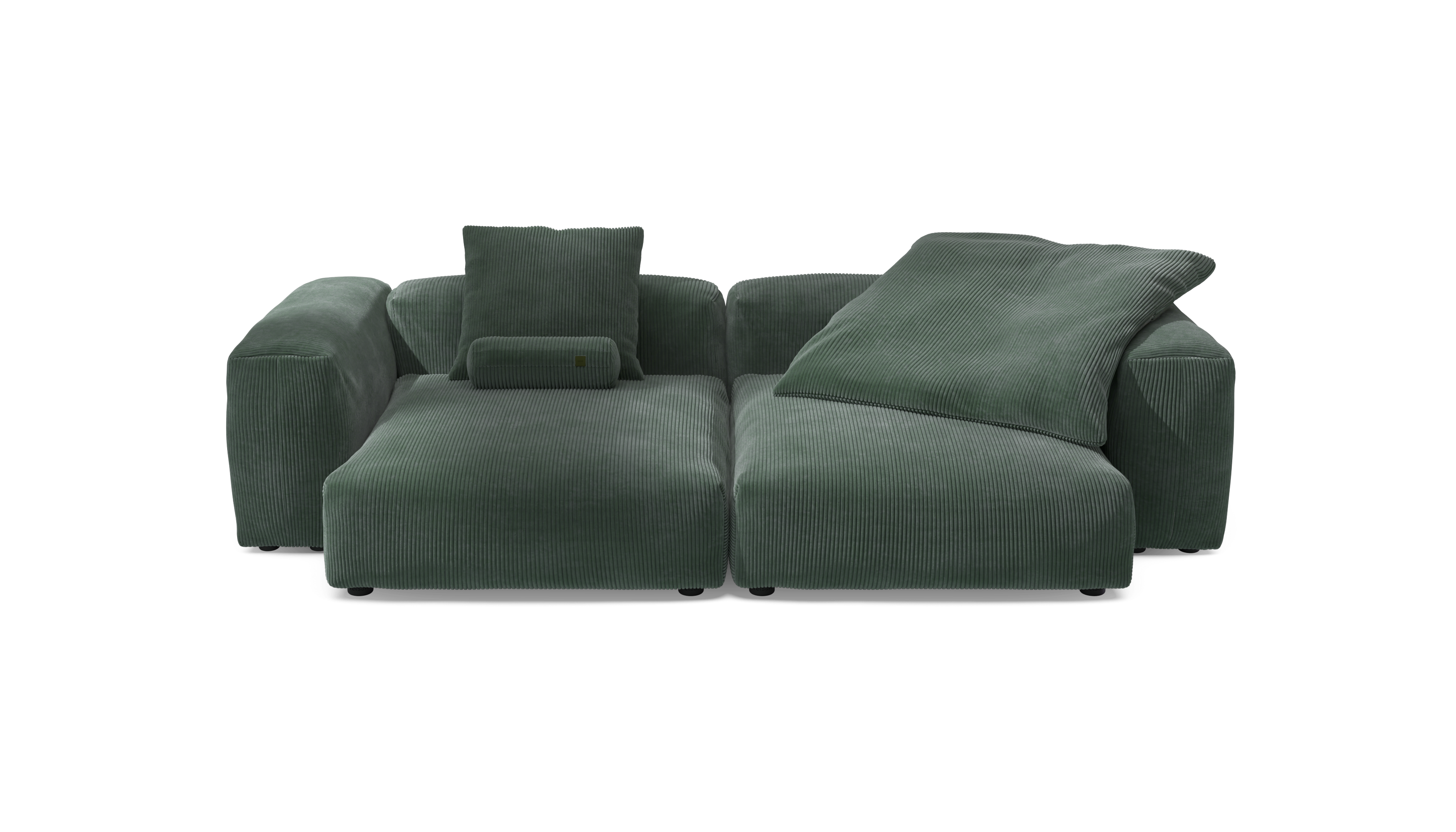 vetsak Sofa Set 02 XLarge divano modulare cord velour hunter 272x136