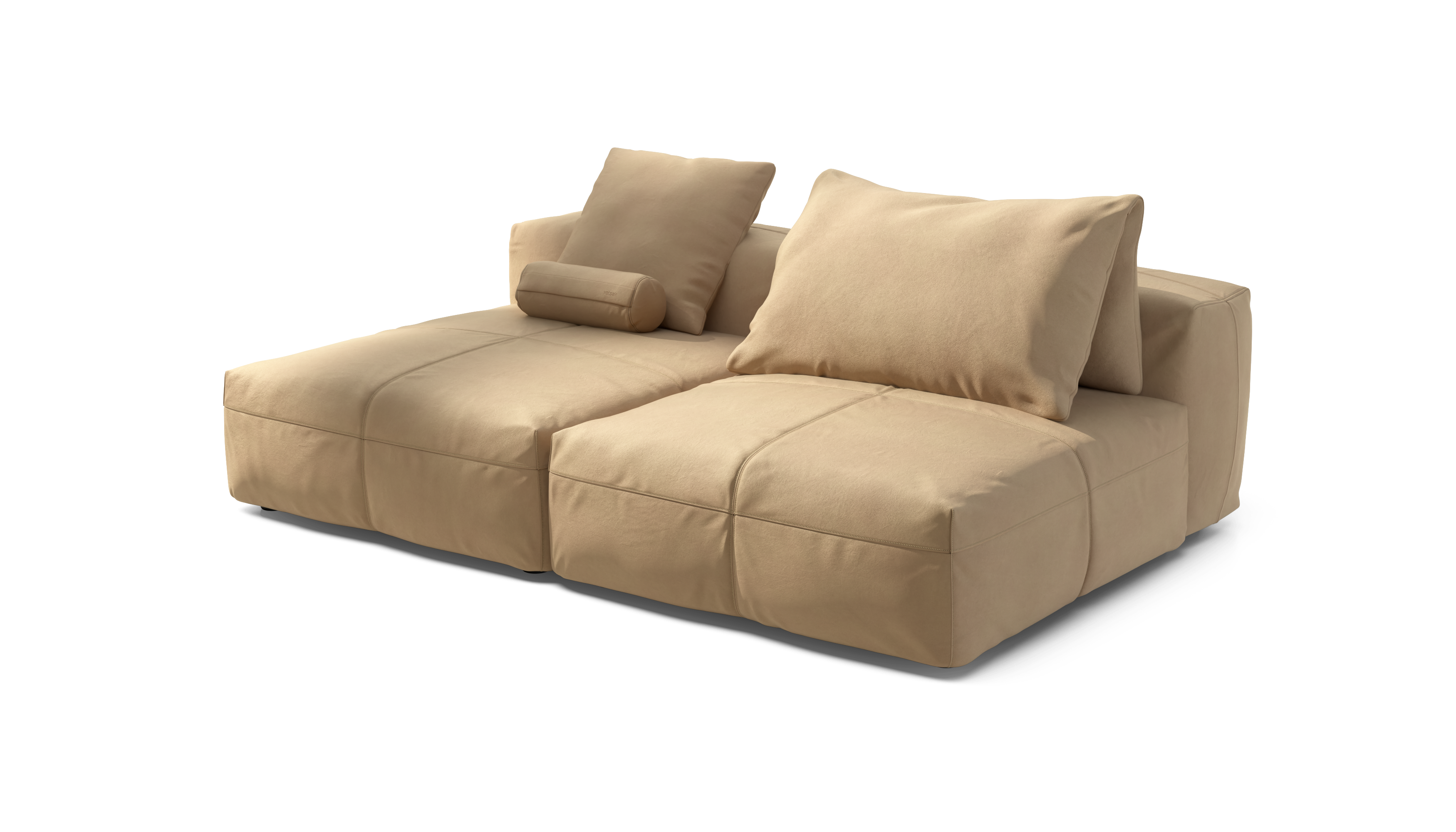 Vetsak Sofa Set 01 XLarge divano modulare Beige pelle
