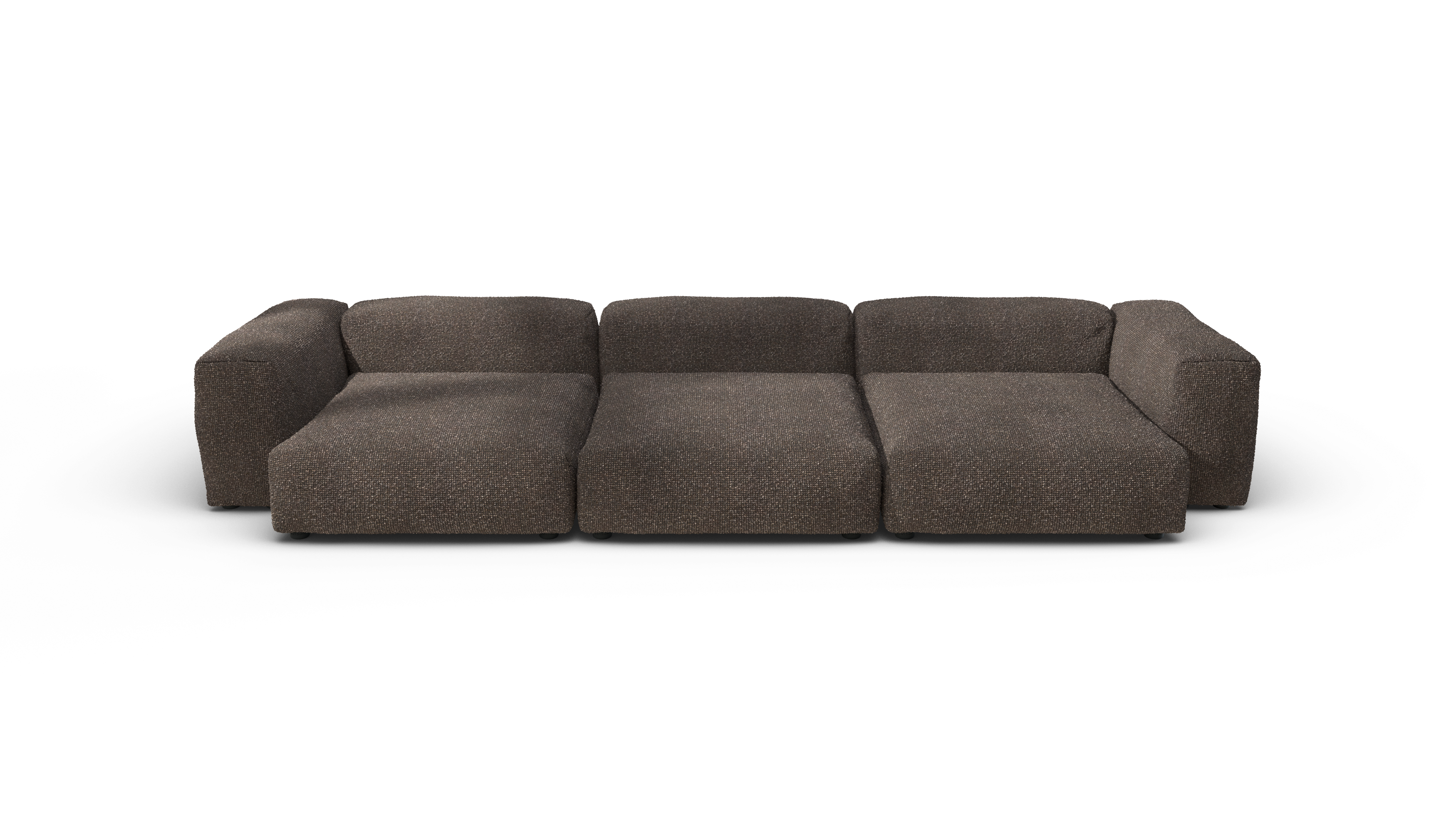 vetsak Nub Sofa Set 05 divano angolare noce 377x136 a L