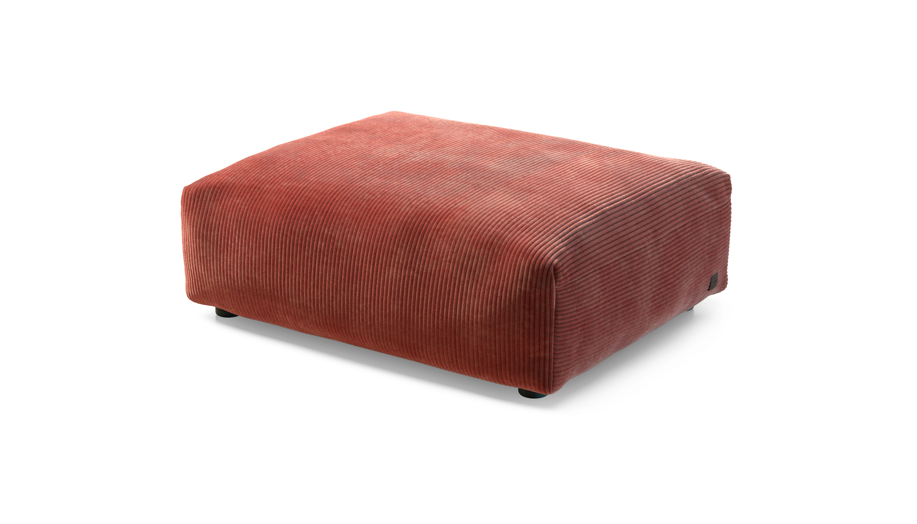 vetsak Cover Sofa Seat Large fodera Cord Velour Brick 105x84