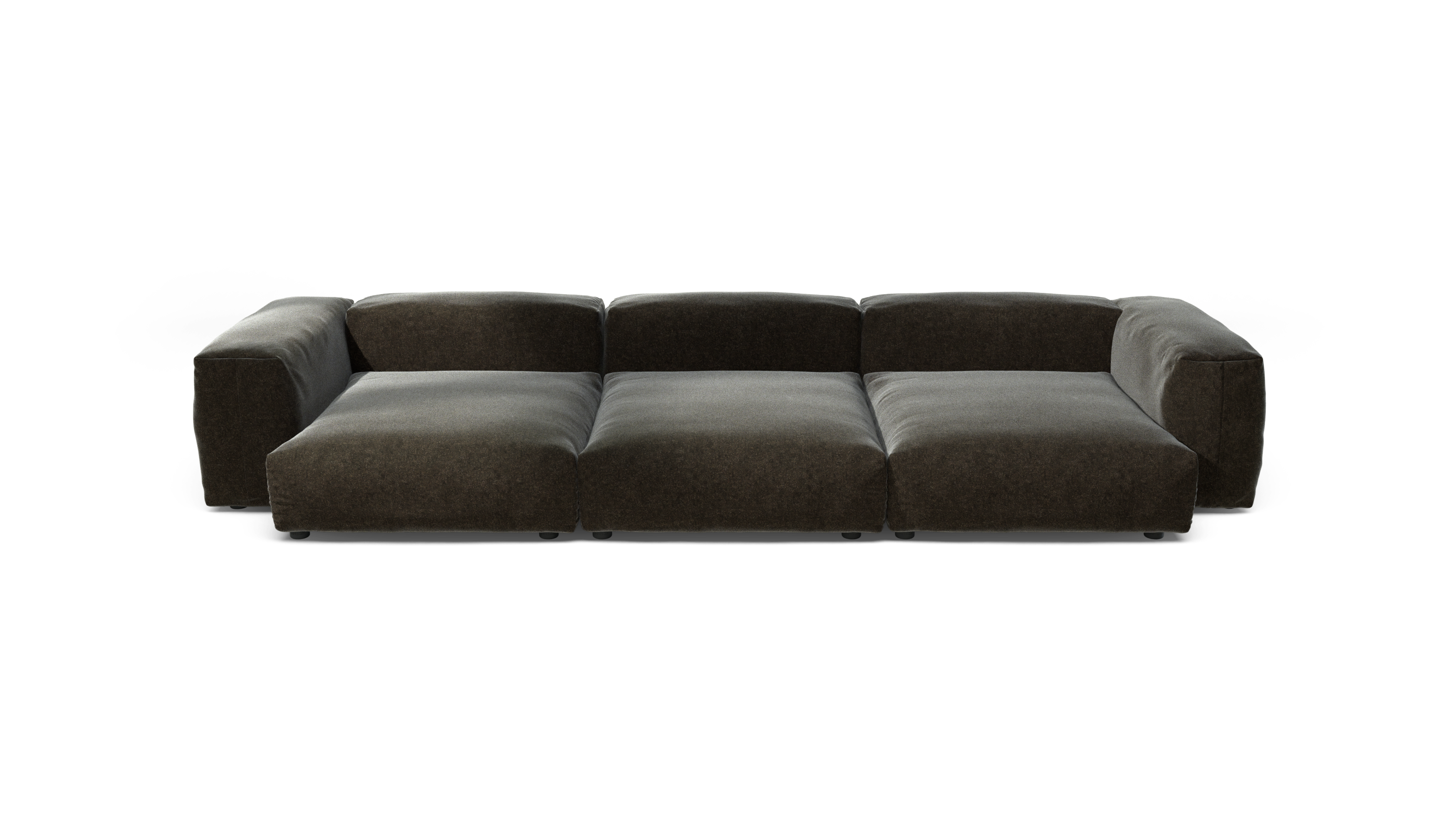 vetsak Sofa Set 05 divano modulare 5 posti Suave antracite