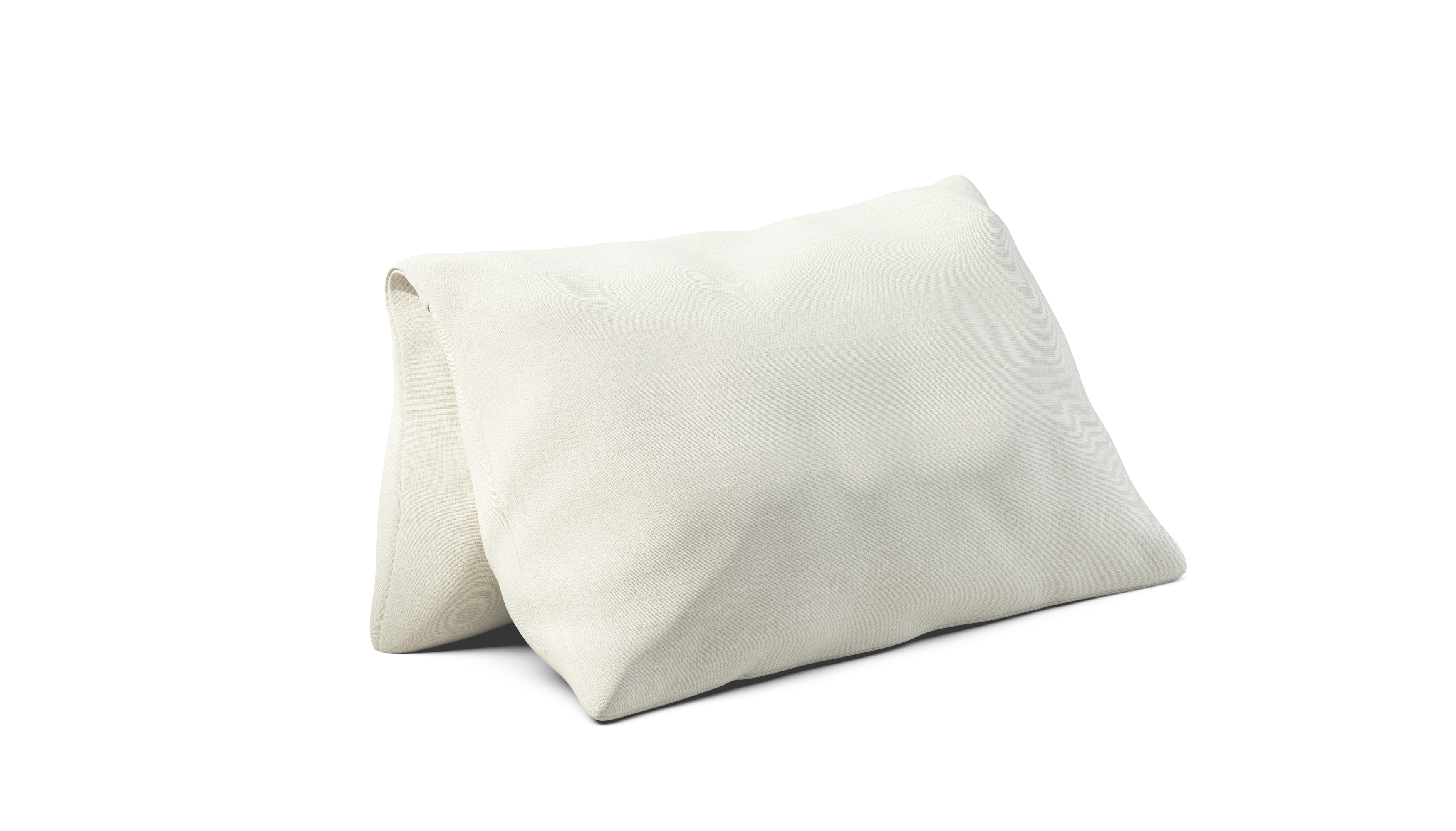vetsak Jumbo Pillow Pique cuscino Crema da esterno