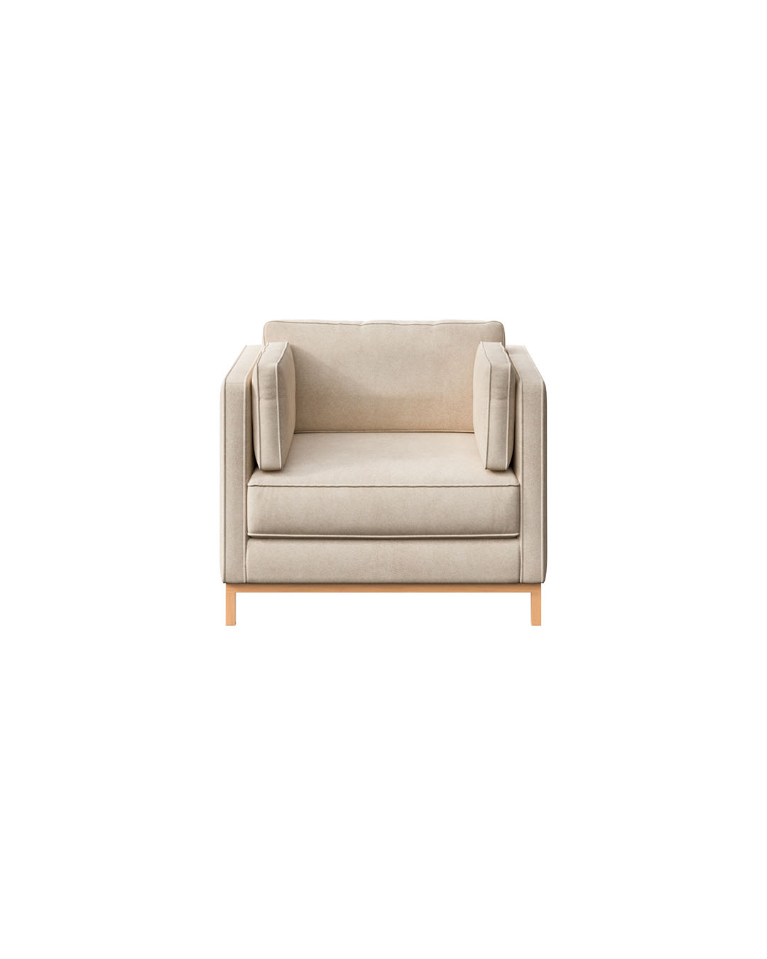 Ame Yens Celerio poltrona 1 posto 105 cm legno