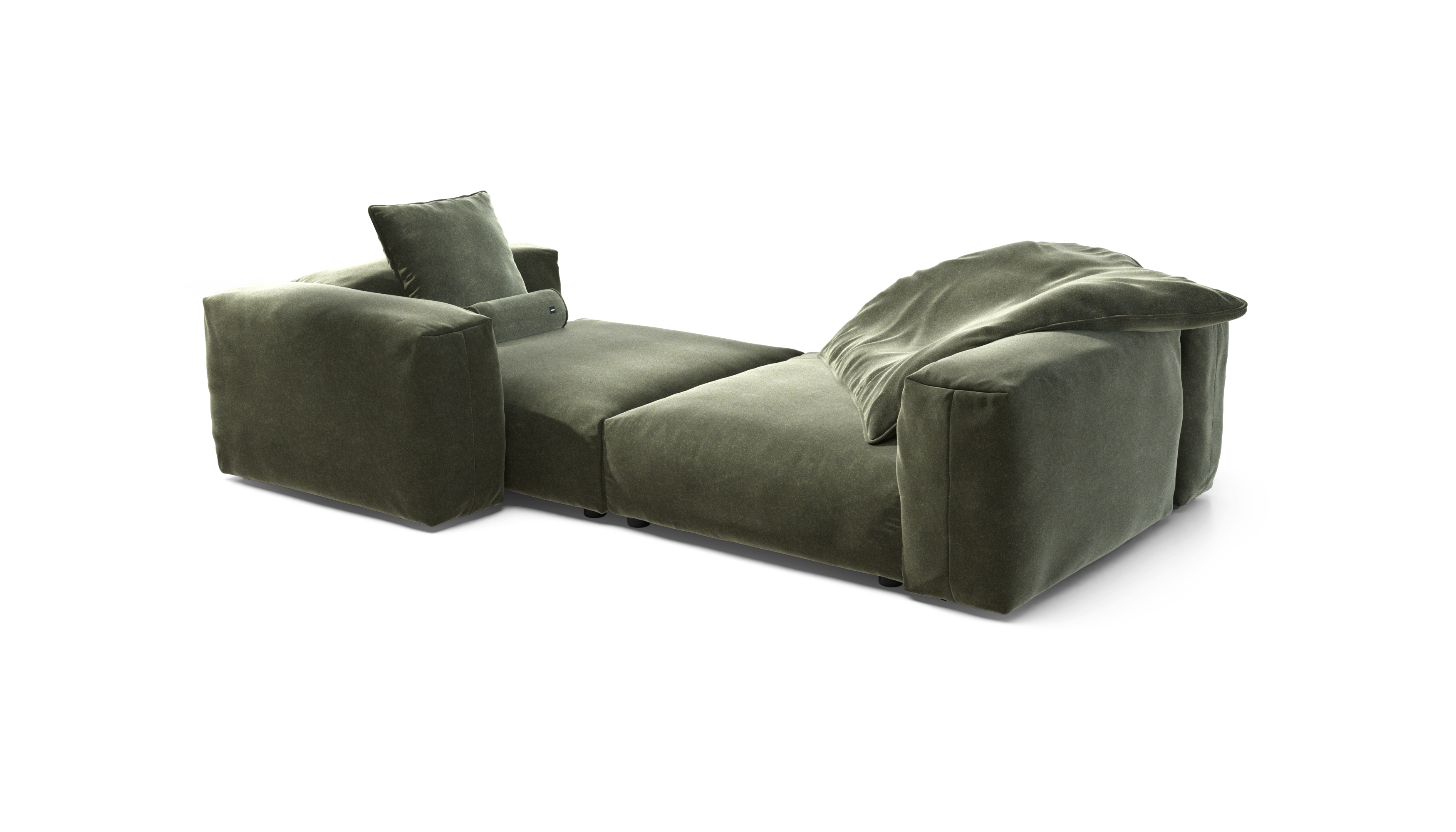 vetsak Sofa Set 02 XLarge divano modulare Pine 272x136