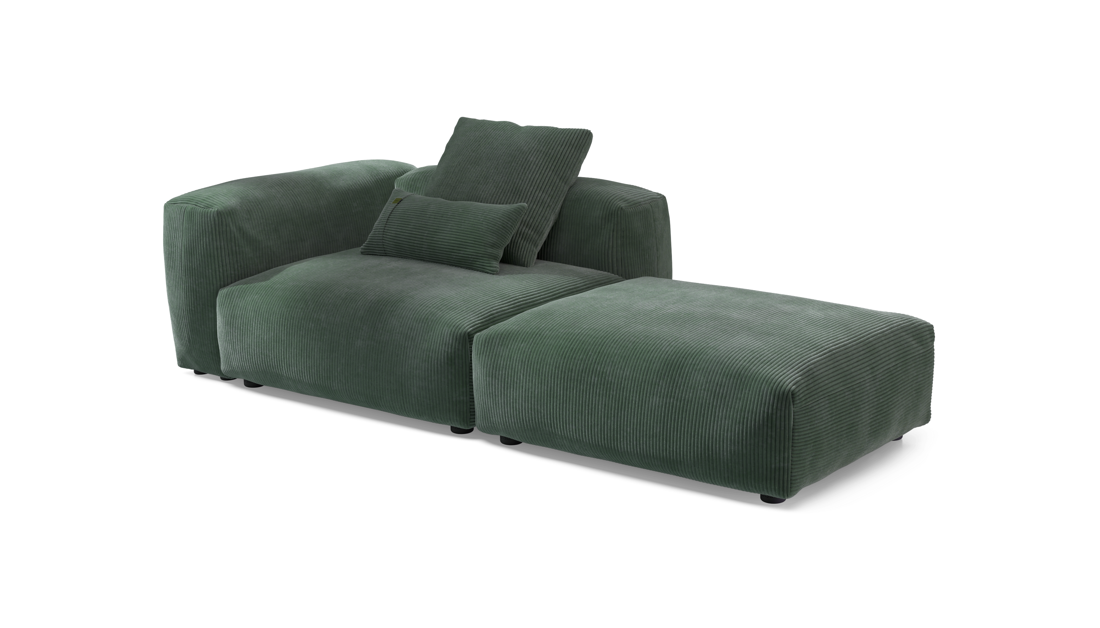 vetsak Sofa Set 01 Large divano velluto hunter 210x115
