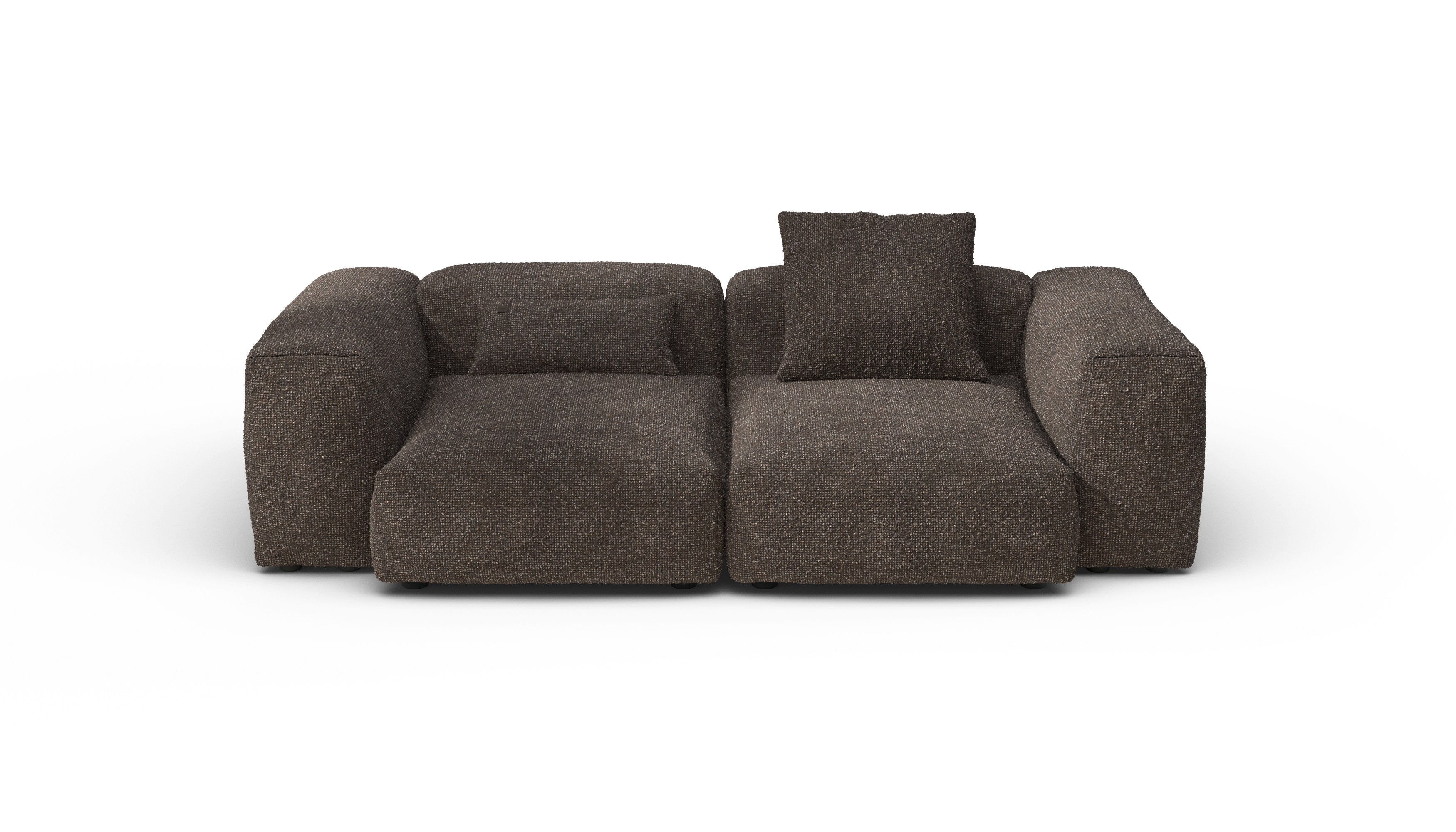 vetsak Sofa Set 02 Medium divano 2,5 posti noce