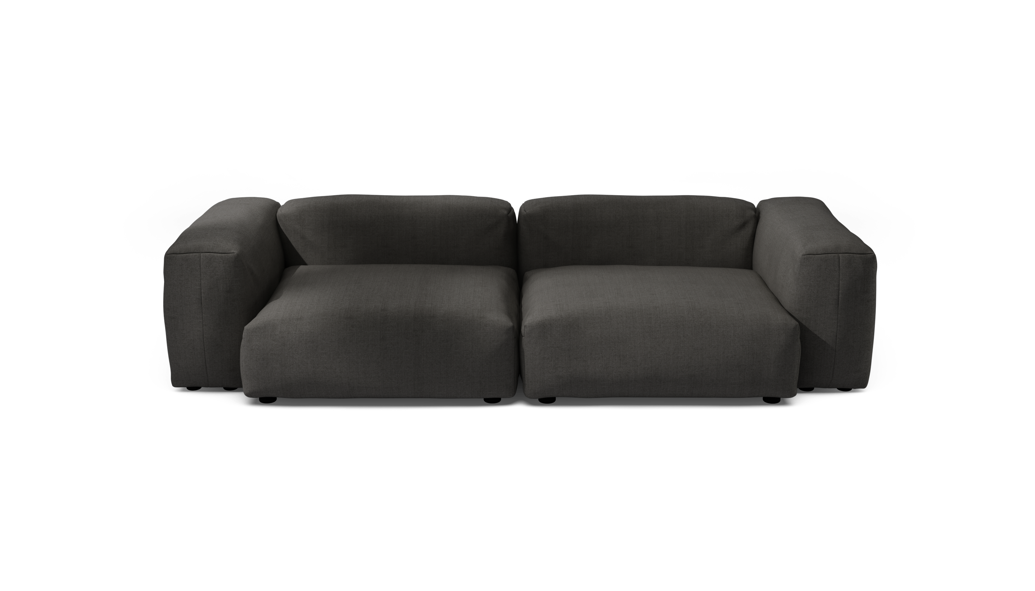vetsak Sofa Set 02 Large divano modulare Herringbone grigio