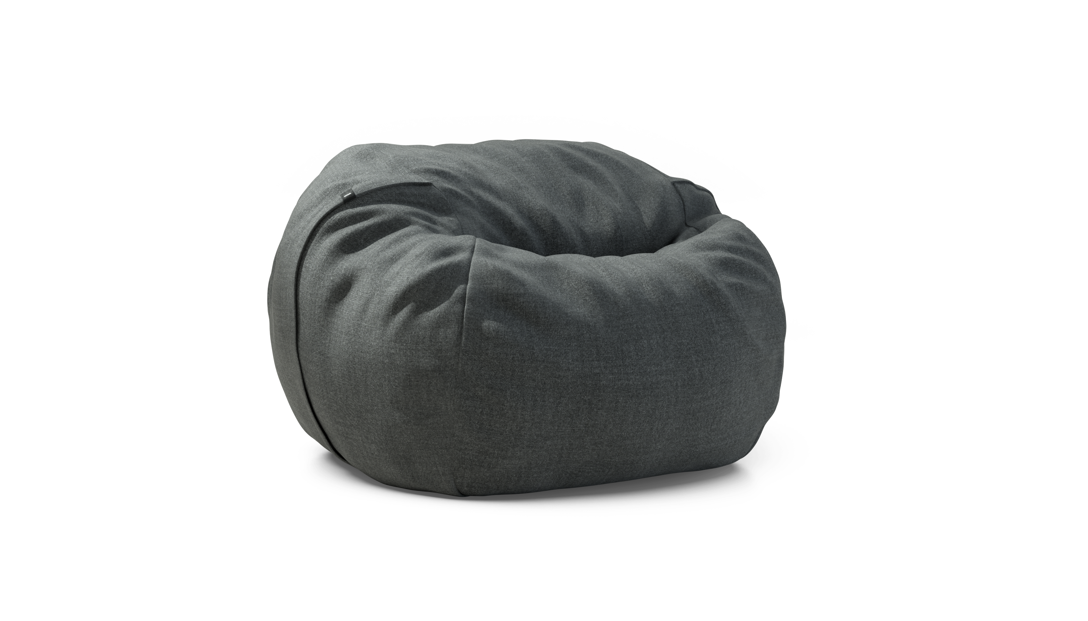 vetsak Pouf Medium pouf grigio scuro Piquè da esterno