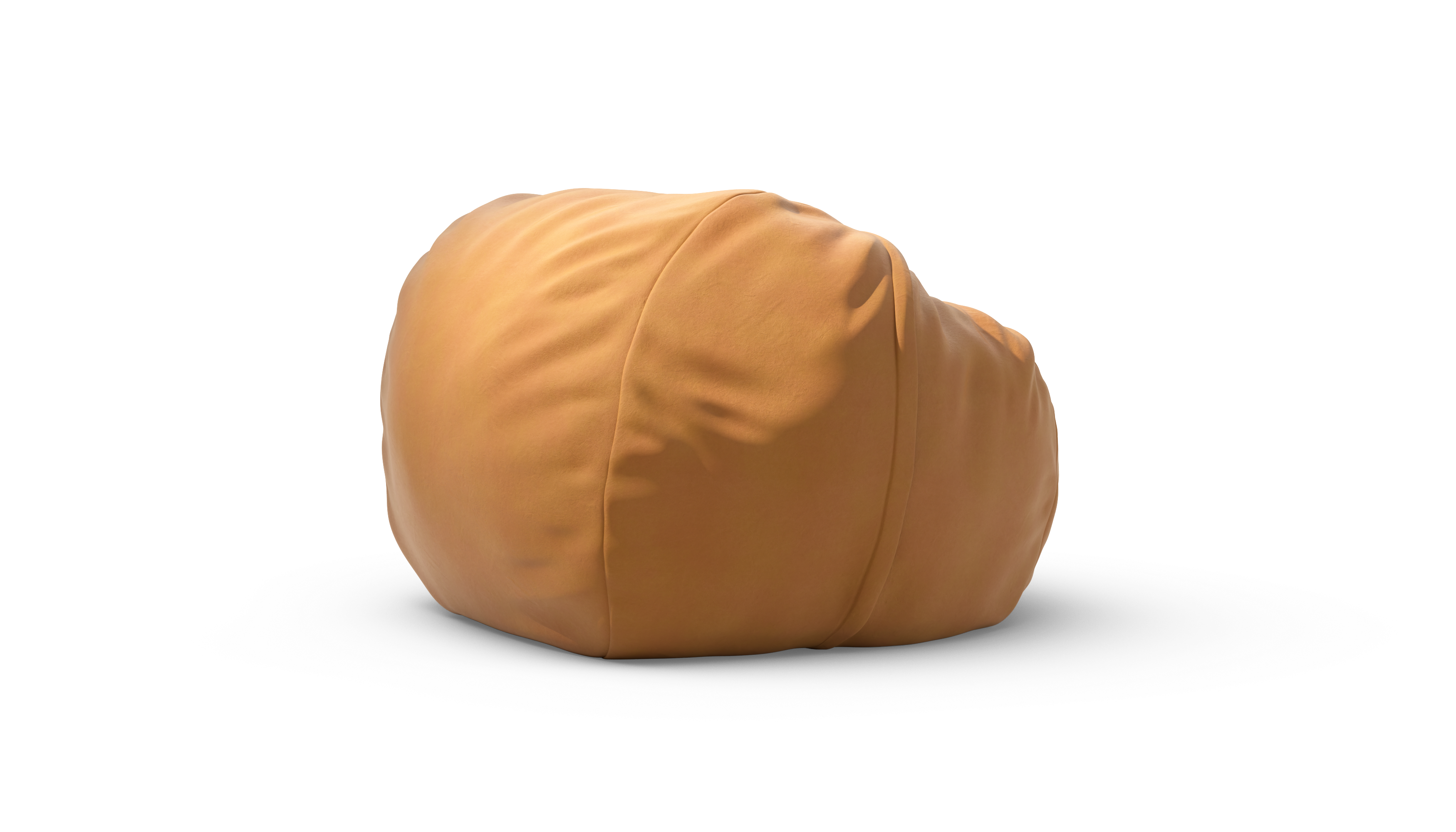 Vetsak Beanbag Medium pouf pelle marrone sfoderabile