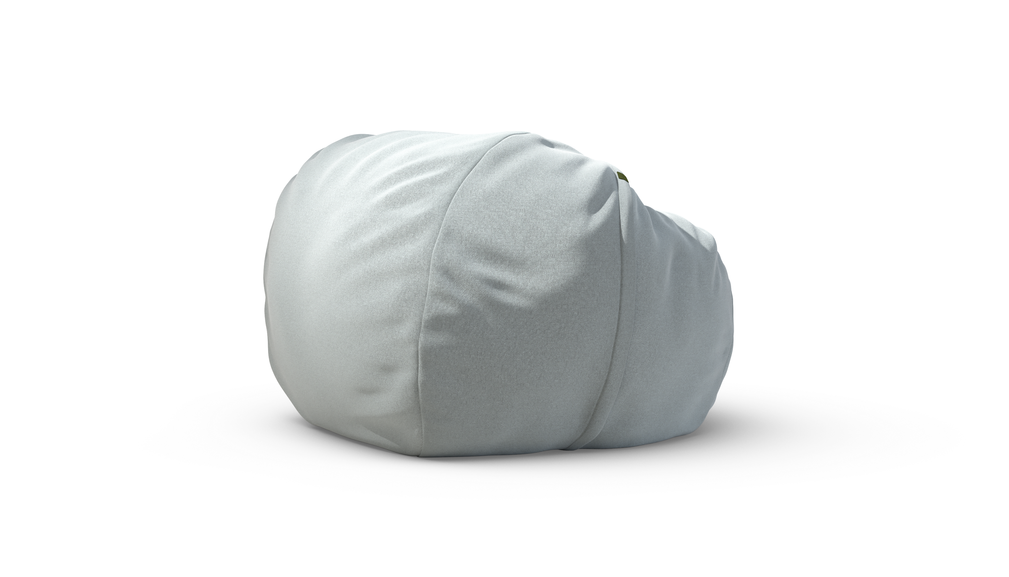 vetsak Beanbag Medium pouf turchese piqué da esterno