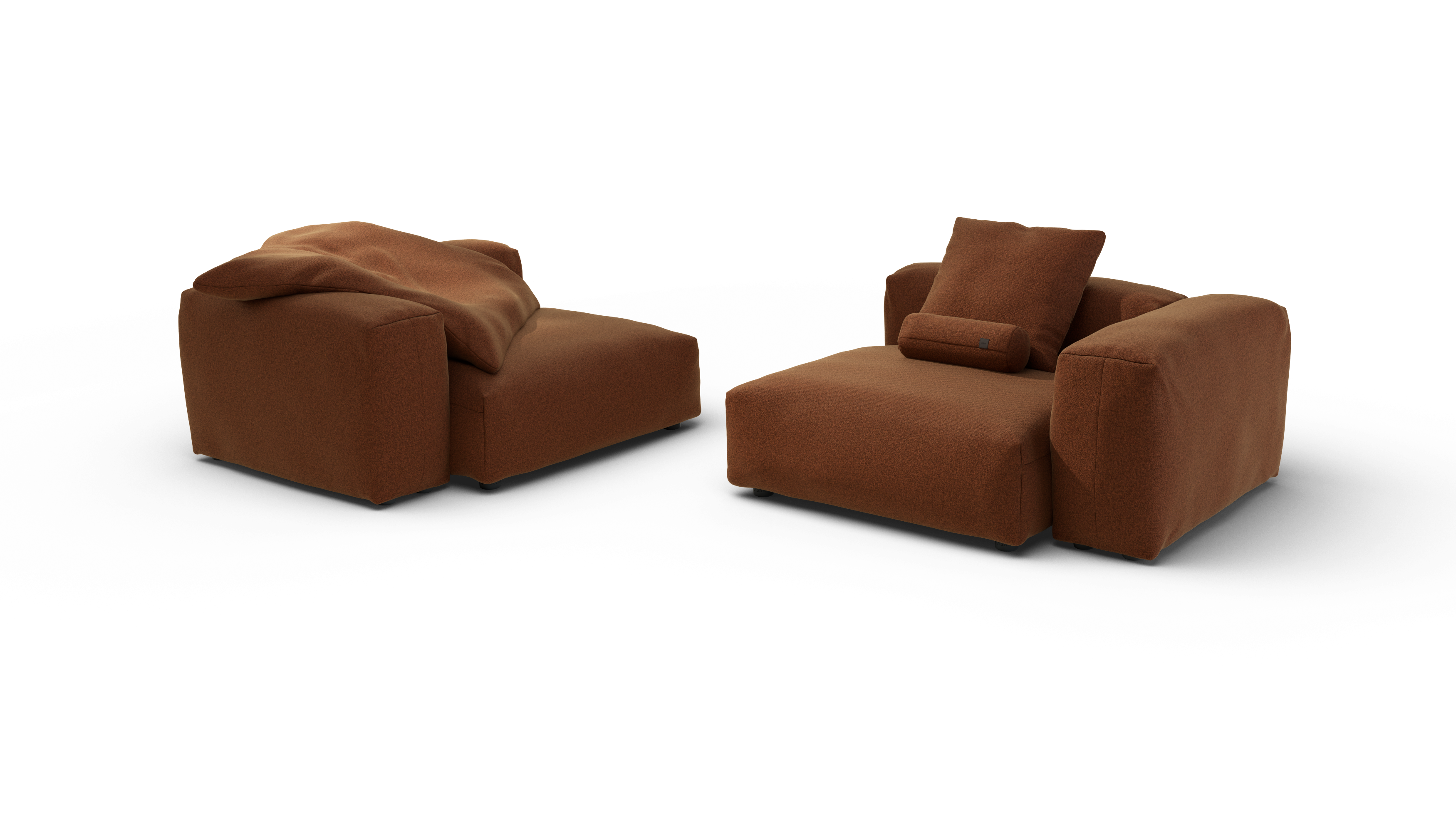 vetsak Sofa Set 02 L divano modulare Sundried 4 posti