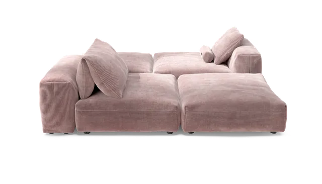 vetsak Sofa Set 08 Daybed divano 6 posti blossom