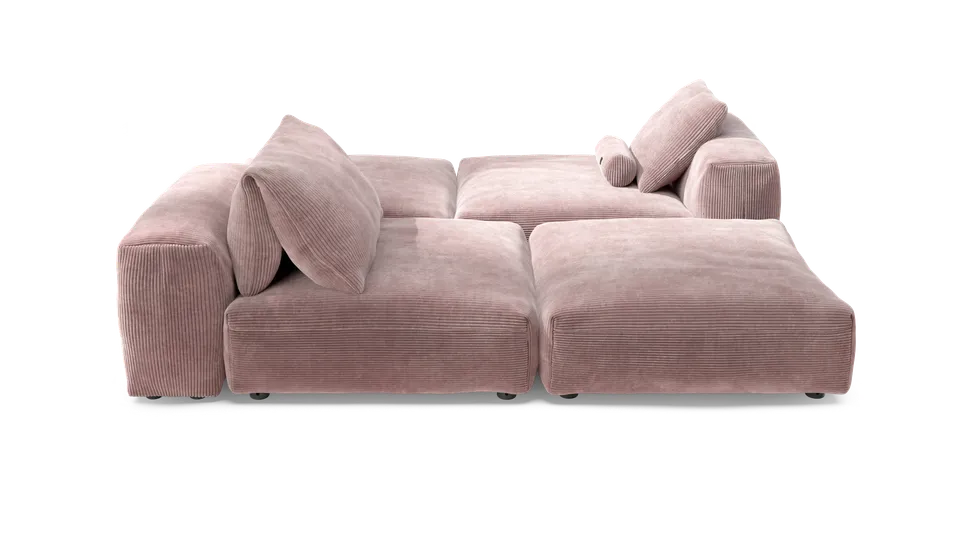 vetsak Sofa Set 08 Daybed divano 6 posti blossom