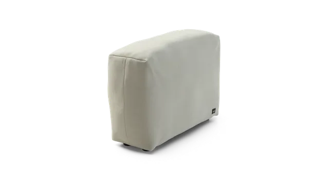 vetsak Sofa Side Medium modulo divano piqué crema da esterno