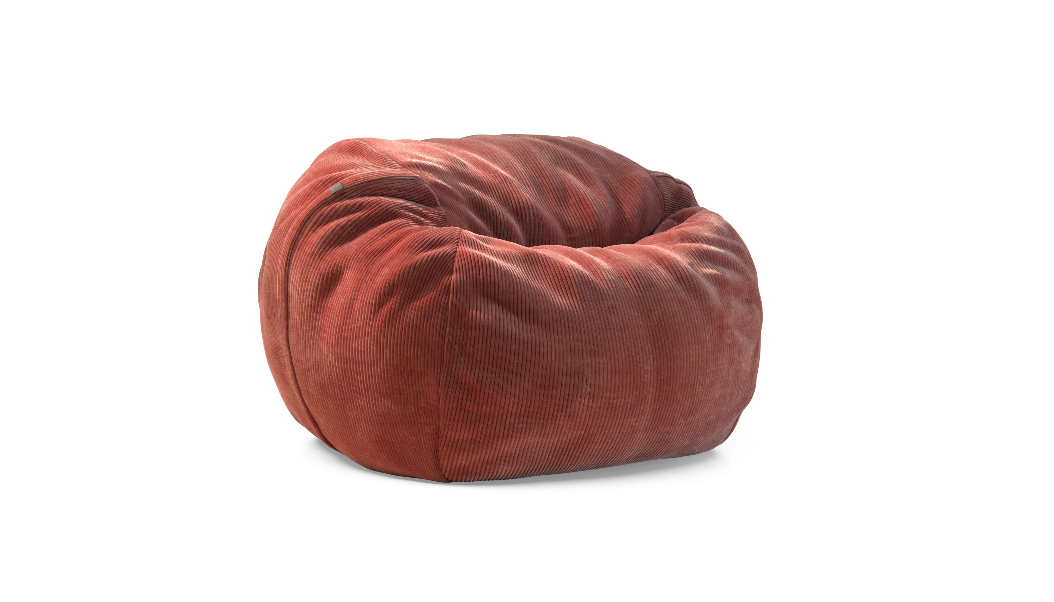 vetsak Cover Beanbag Medium fodera pouf brick cord velour