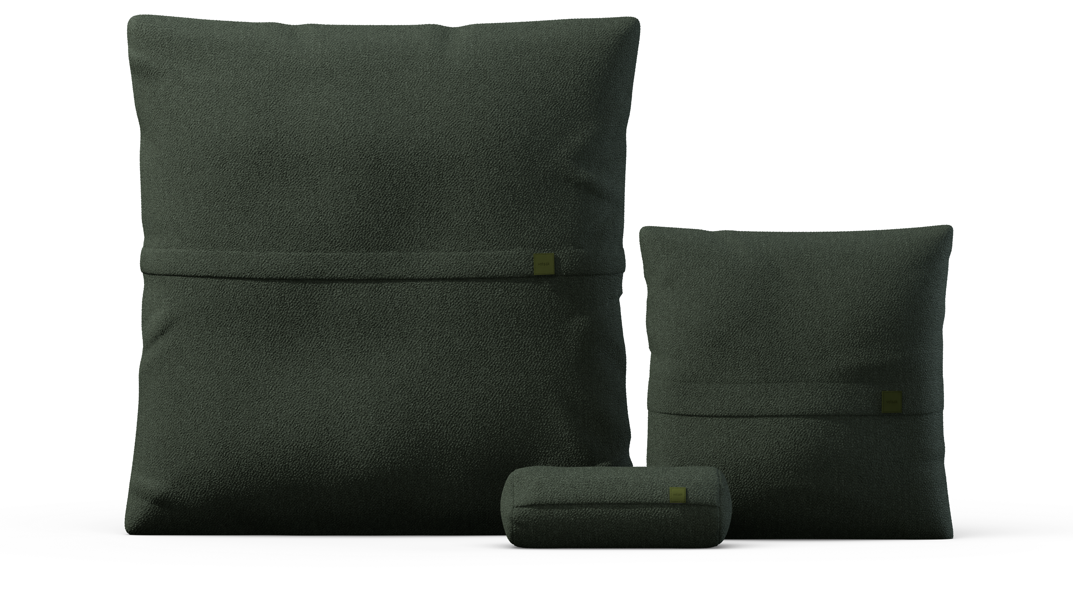 vetsak Pillow Set 2 set cuscini loop loop mousse