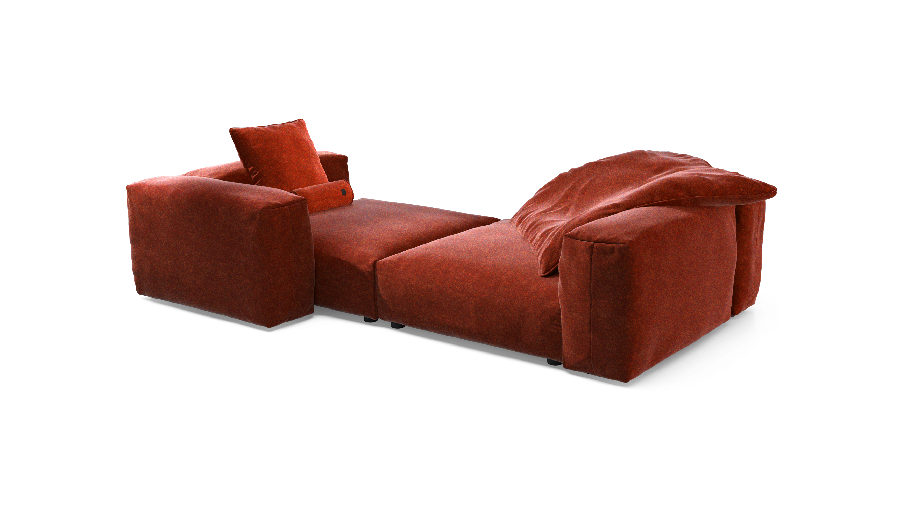 vetsak Sofa Set 02 XLarge divano zafferano suave