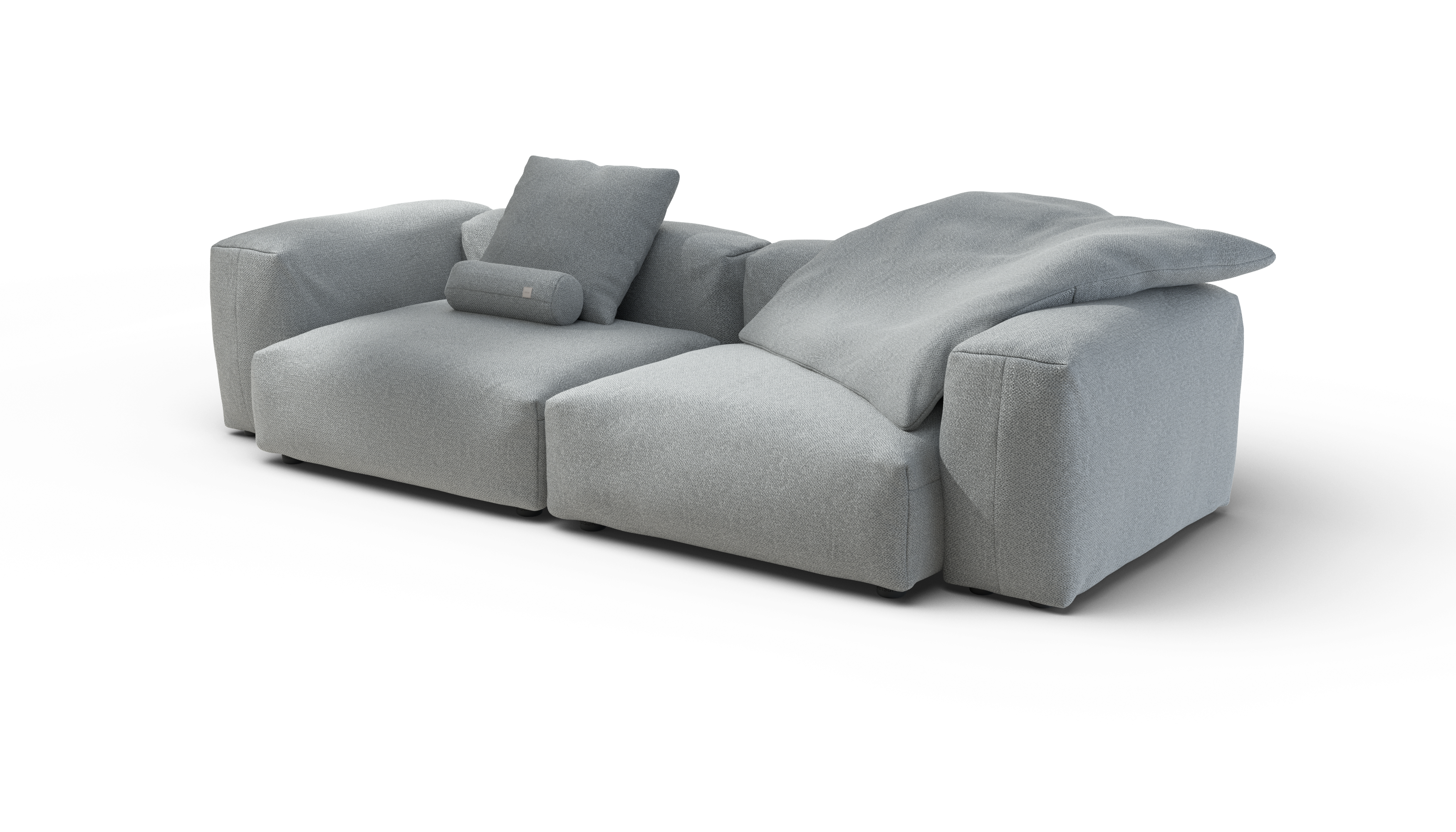 vetsak Sofa Set 02 Large divano Ridge Limestone 272x115