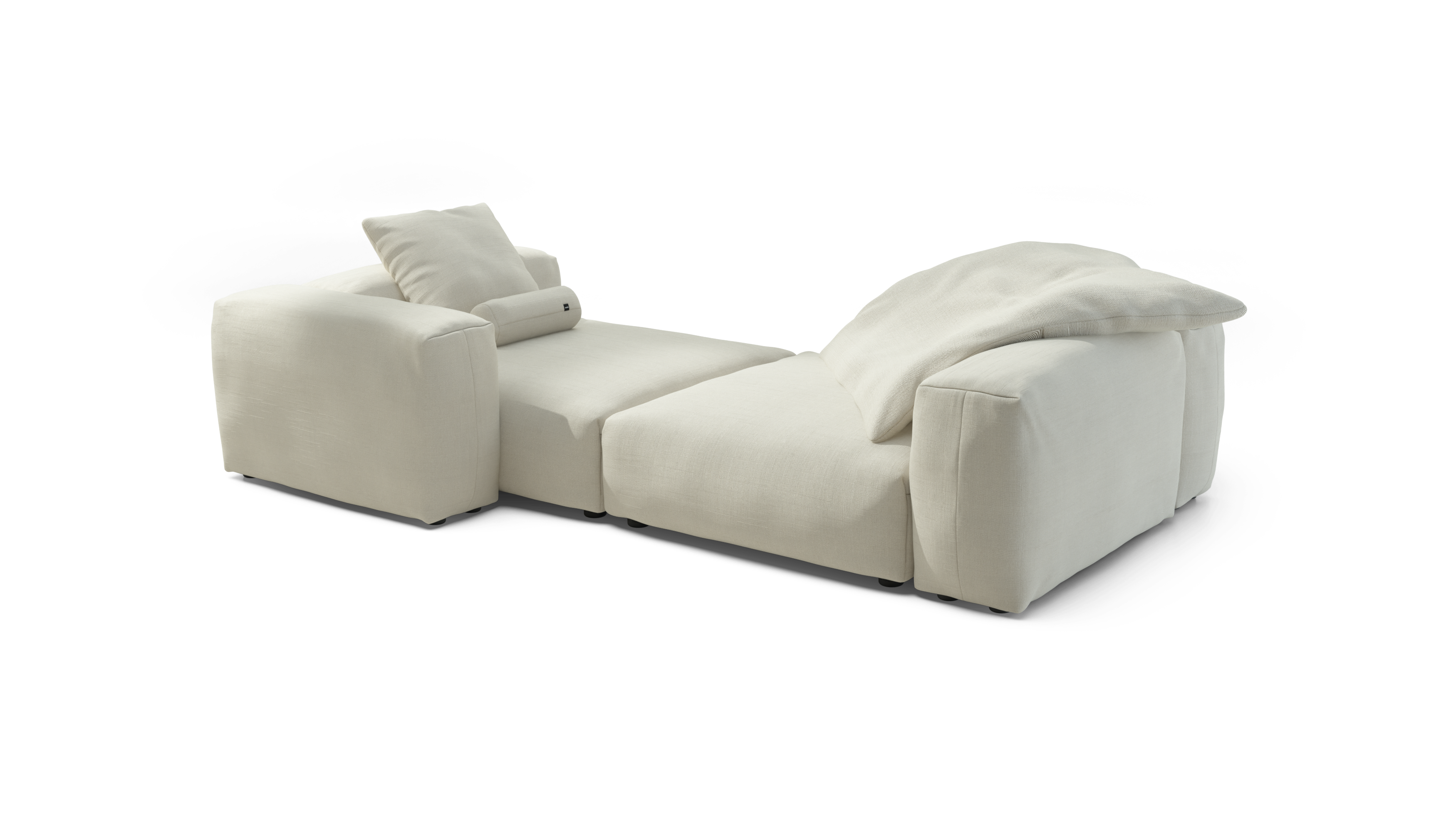 vetsak Sofa Set 02 XLarge divano crema 272x136