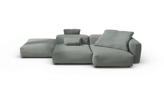 vetsak Sofa Set 09 The Island divano salvia Breeze