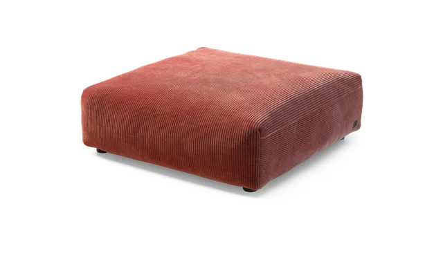 vetsak Cover Sofa Seat XLarge fodera Cord Velour Brick 105x105 cm