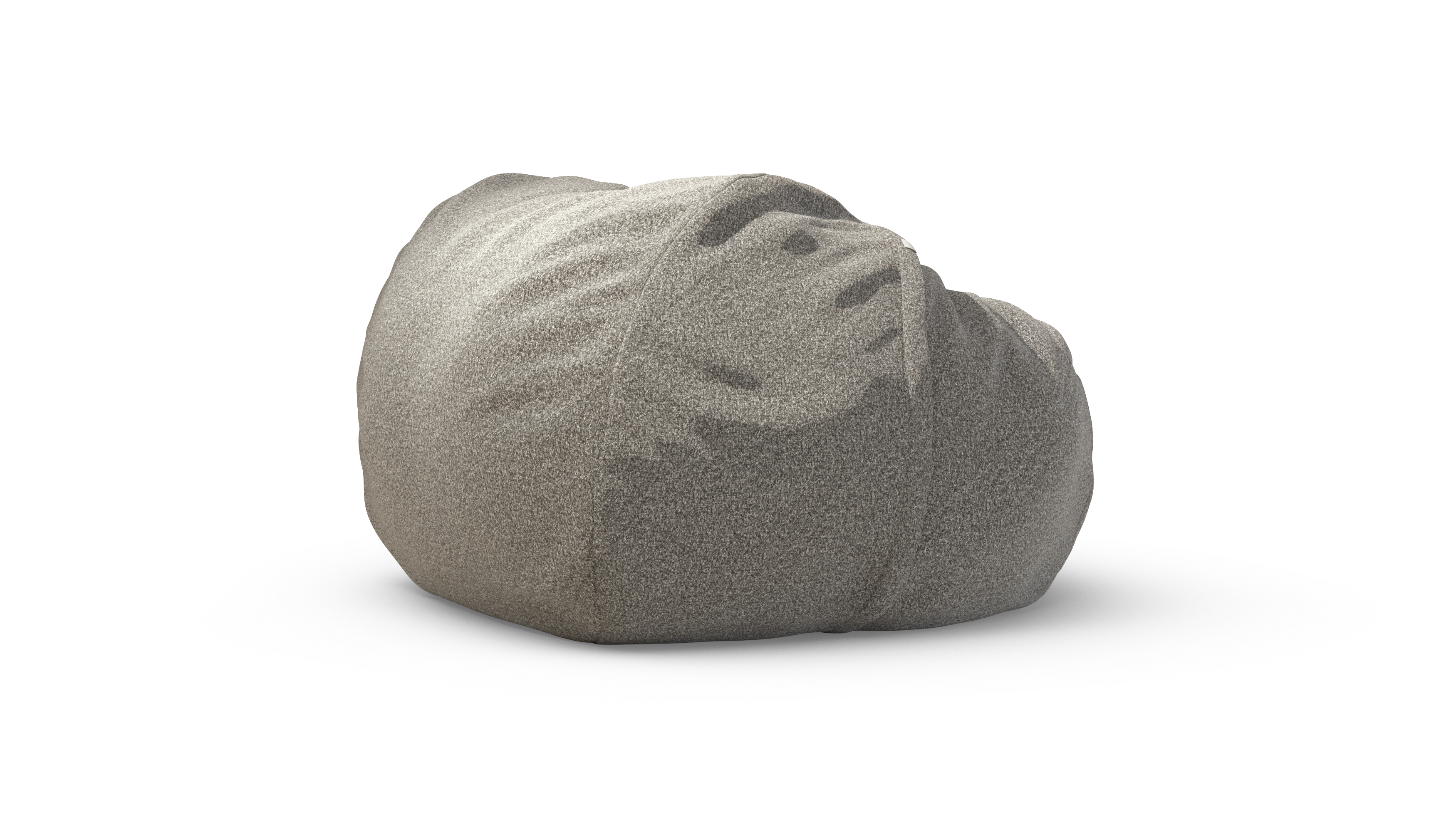 vetsak Beanbag Large fodera pouf pebble platinum