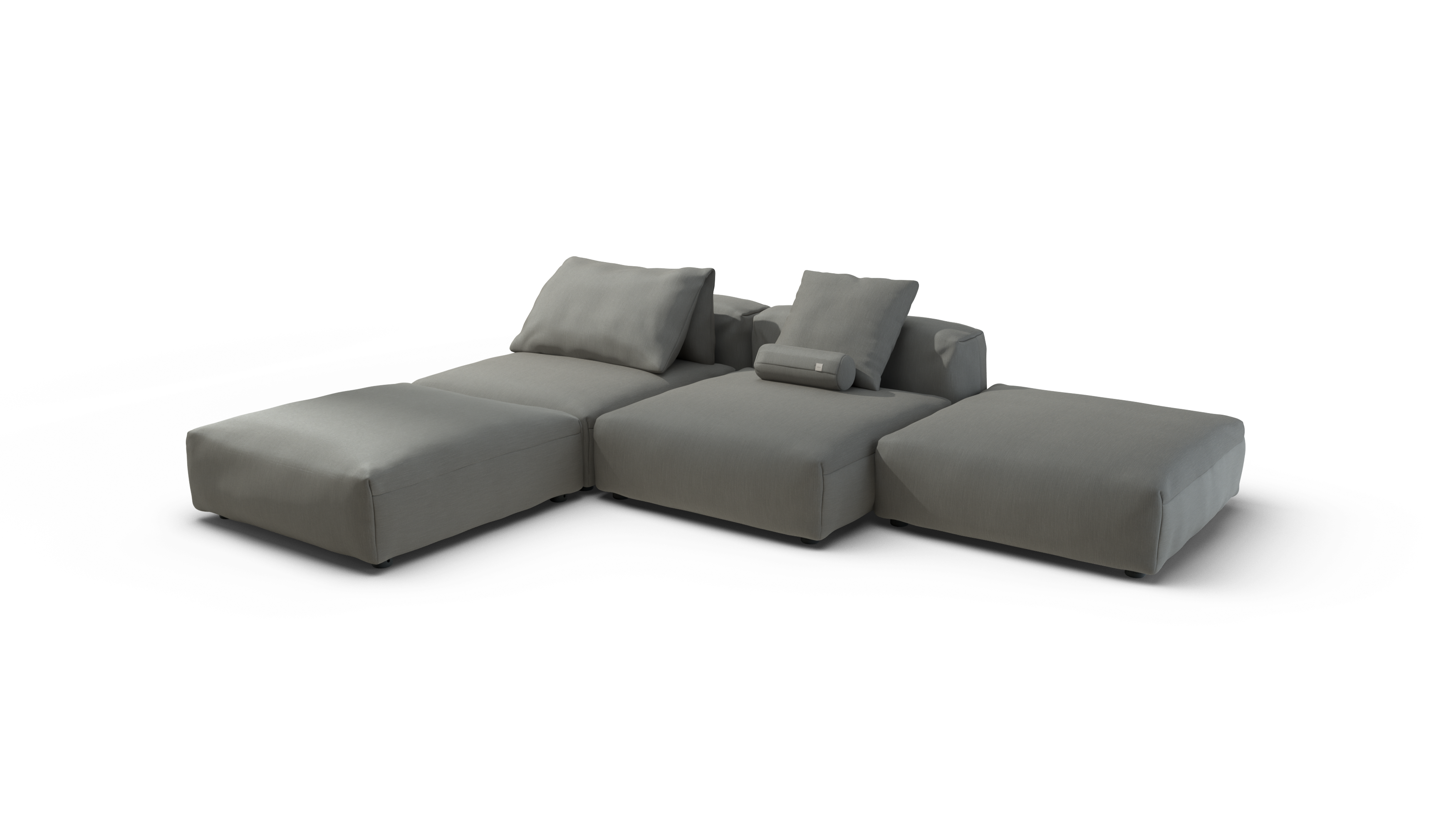 vetsak Sofa Set 08 Daybed divano modulare Terrain Flint esterno