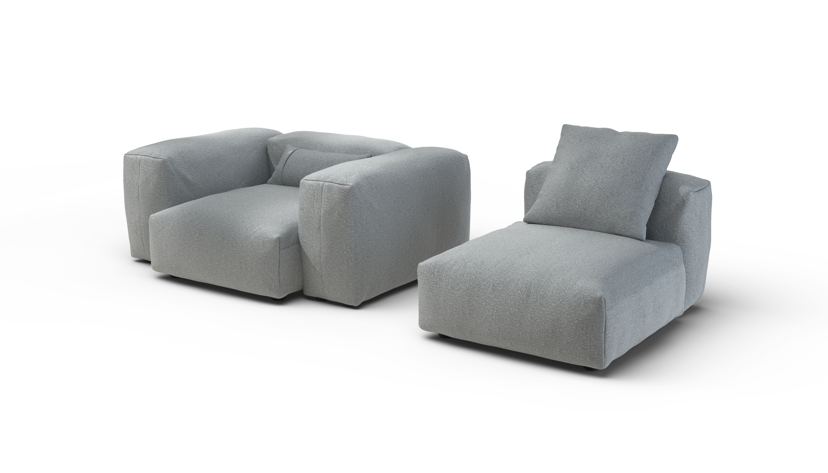 vetsak Set 02 Medium divano modulare Limestone Ridge 230x115