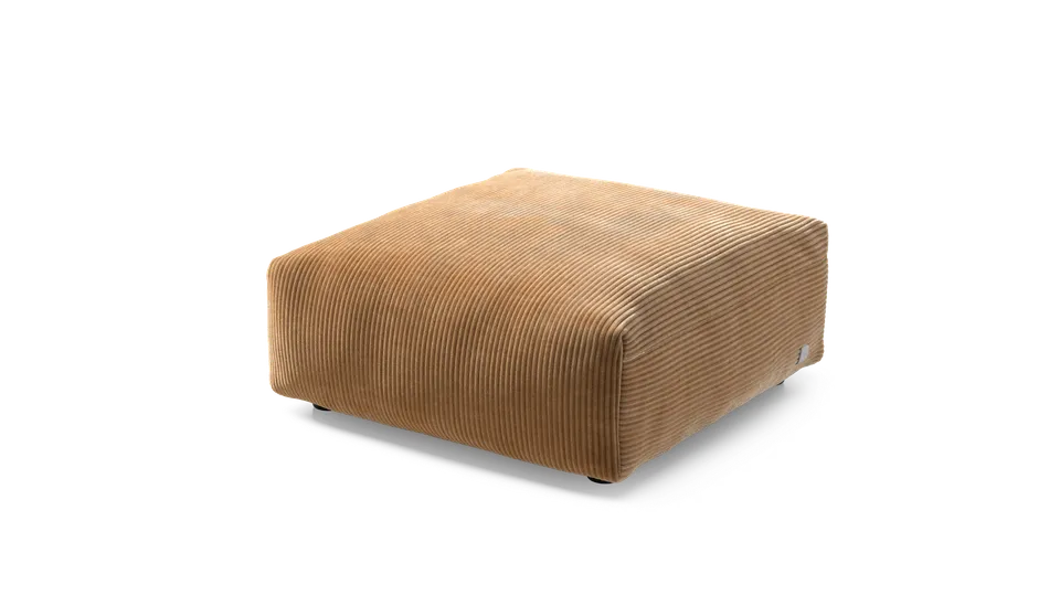Vetsak Cover Sofa Seat Medium fodera velluto cammello