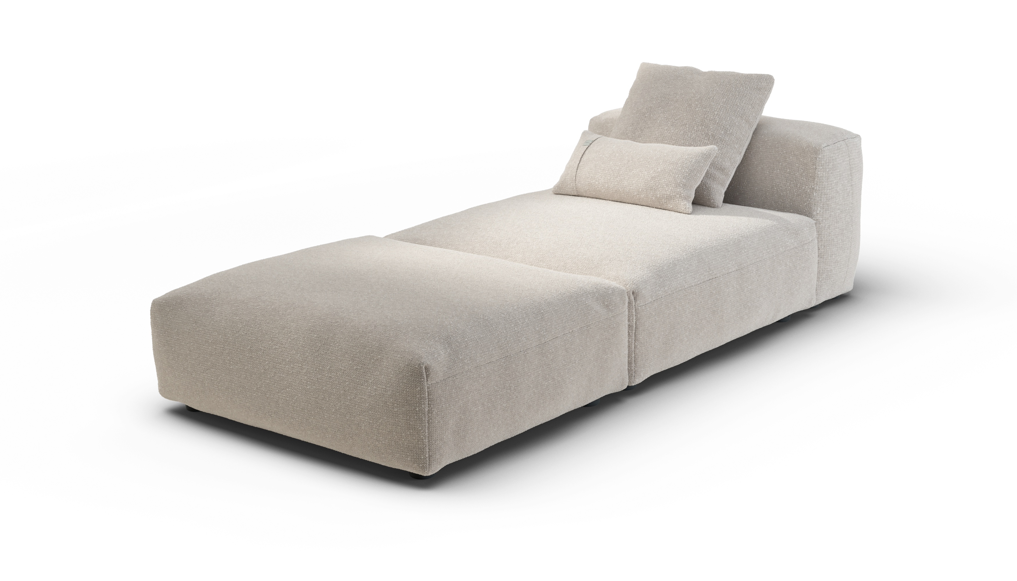 vetsak Sofa Set 07 Sun Lounger divano 2 posti crema