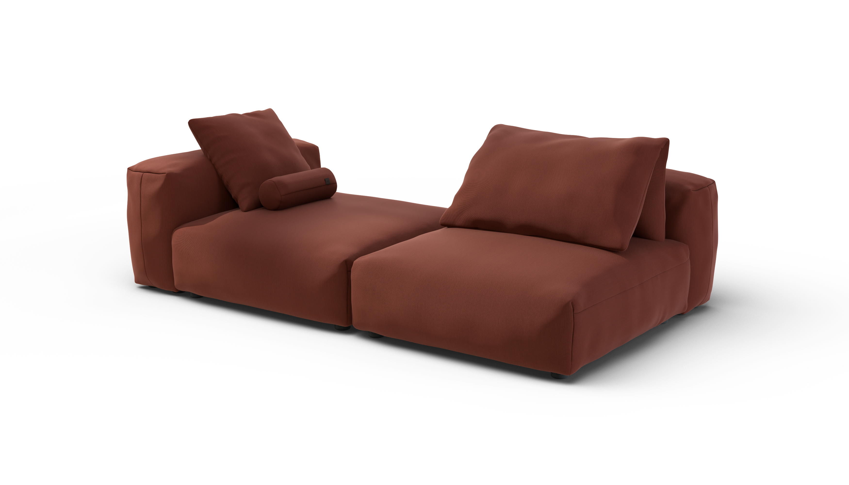 vetsak Set 01 XL divano esterno zafferano Terrain 210x136