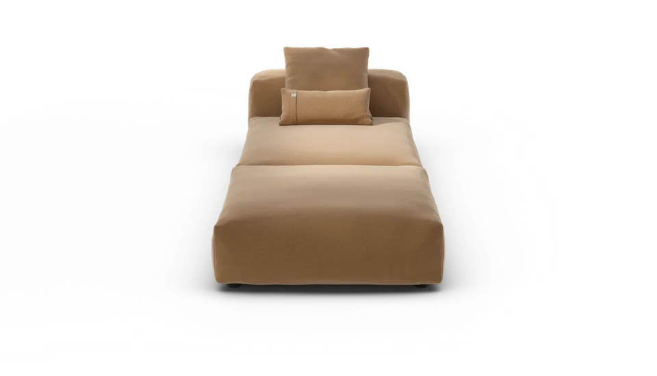 Vetsak Sofa Set 07 Sun Lounger divano daybed wheat