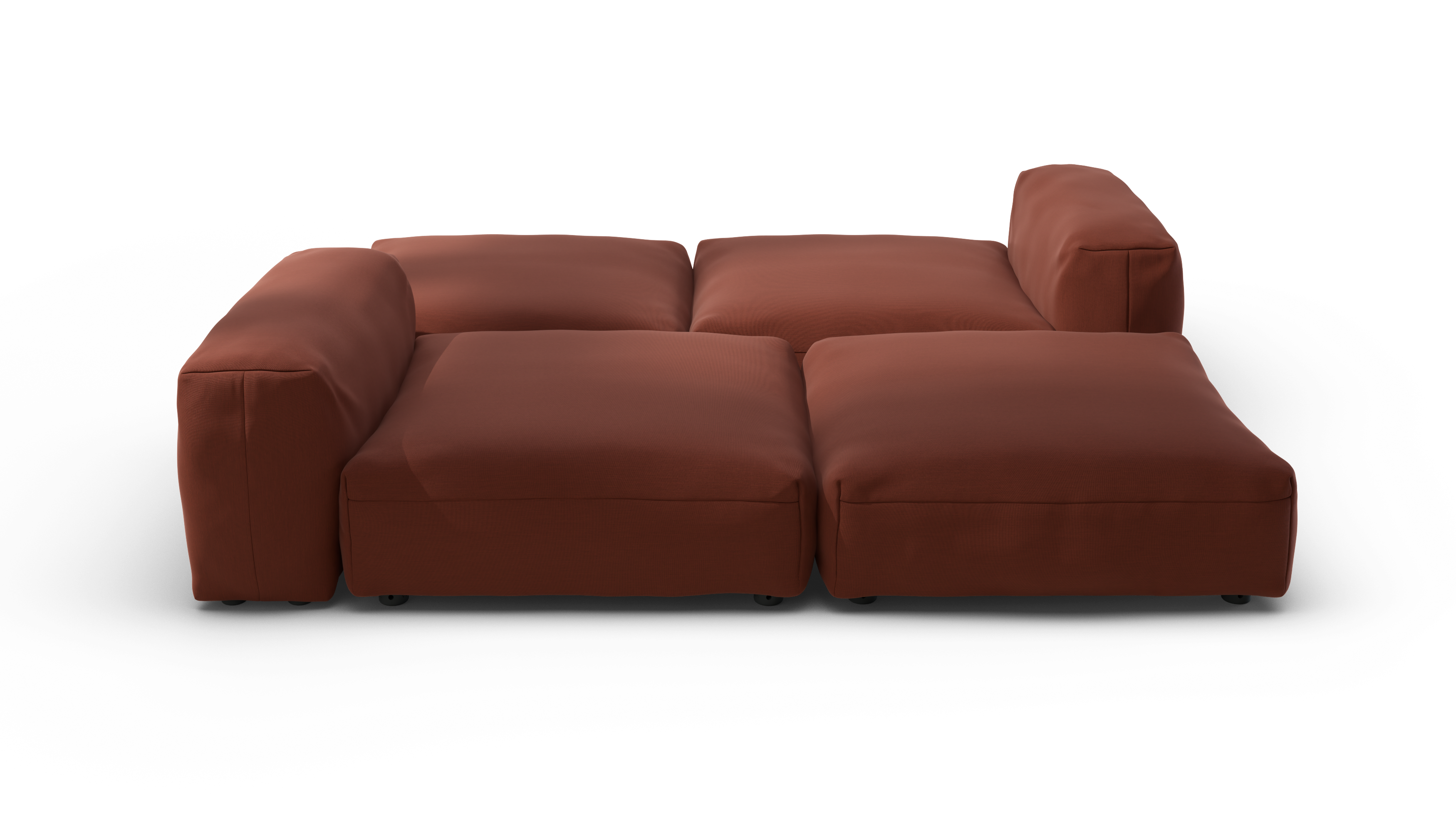 vetsak Sofa Set 08 Daybed divano 6 posti saffron outdoor