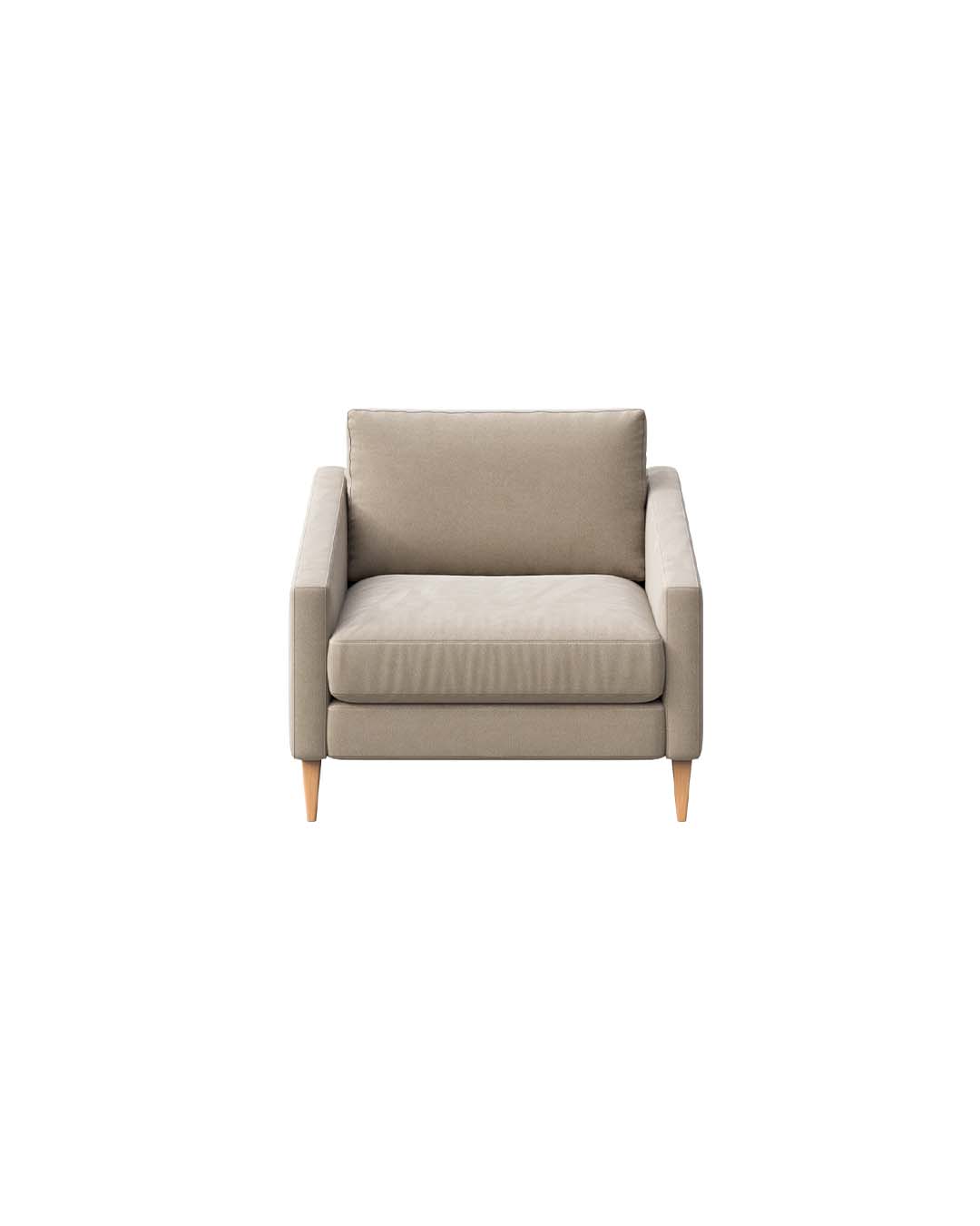 Ame Yens Karoto poltrona 1 posto 80 cm retrò