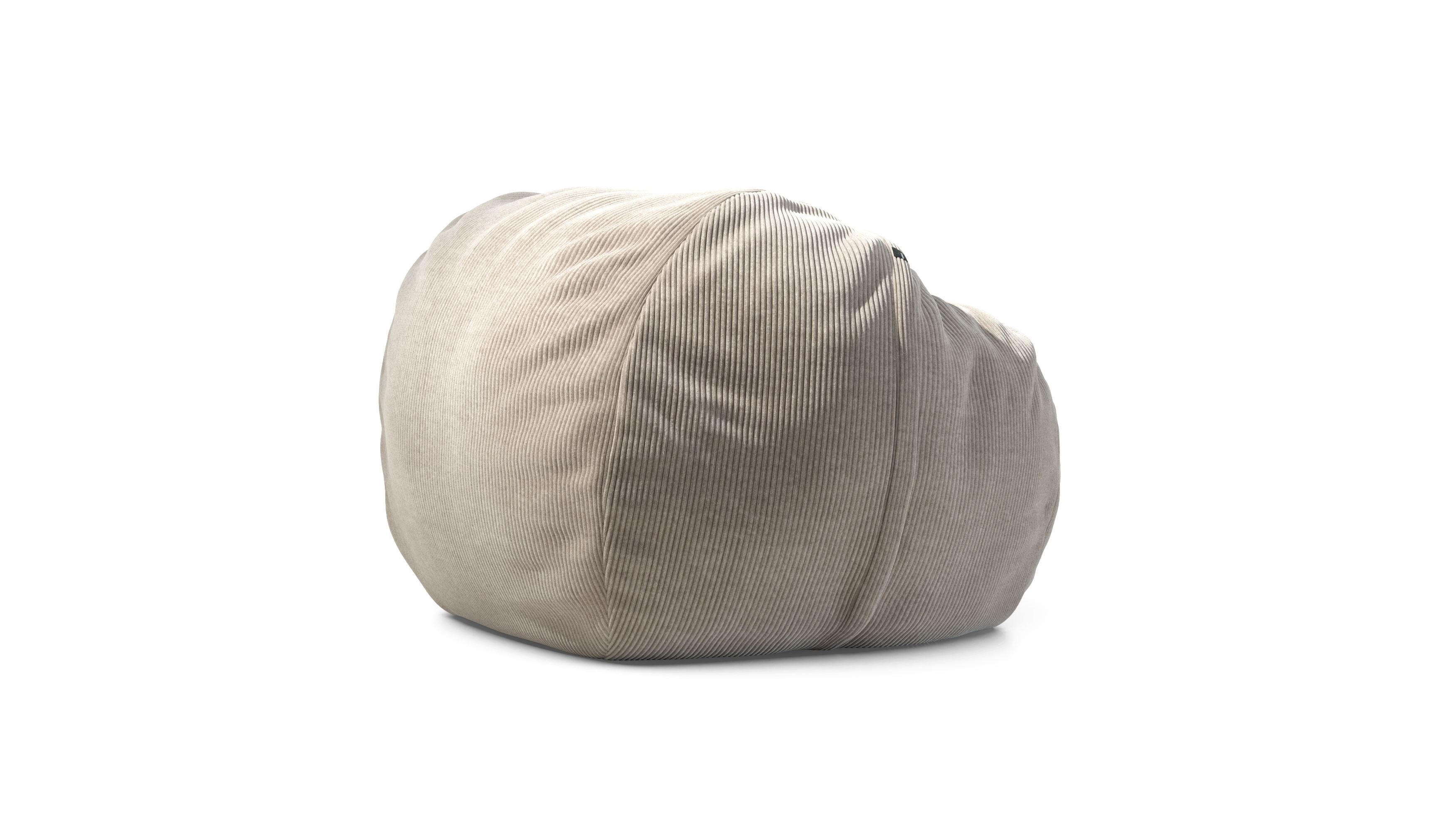 vetsak Cover Medium fodera pouf Platinum Cord Velour